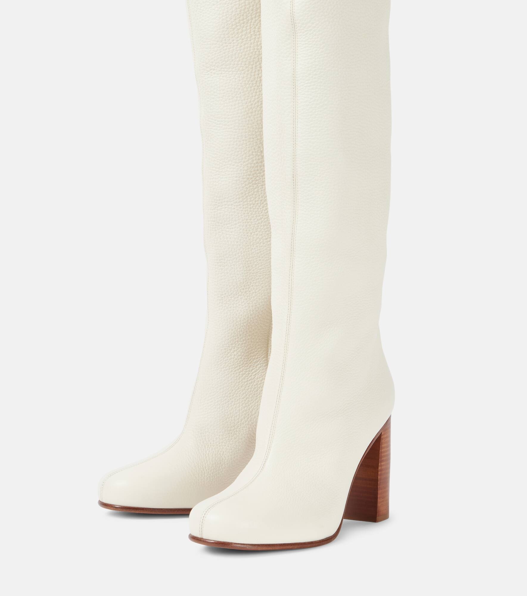 Willow leather knee-high boots - 4
