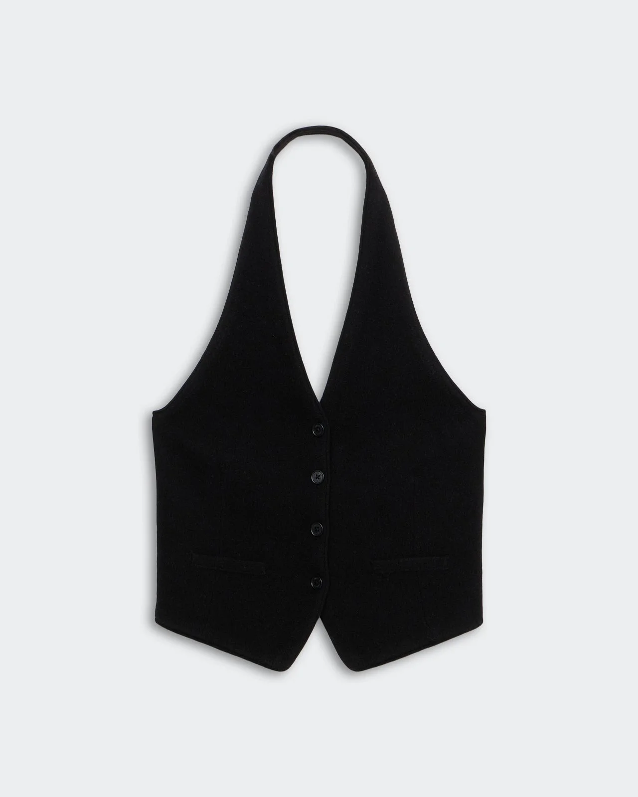 Tailored Halter Vest - 1