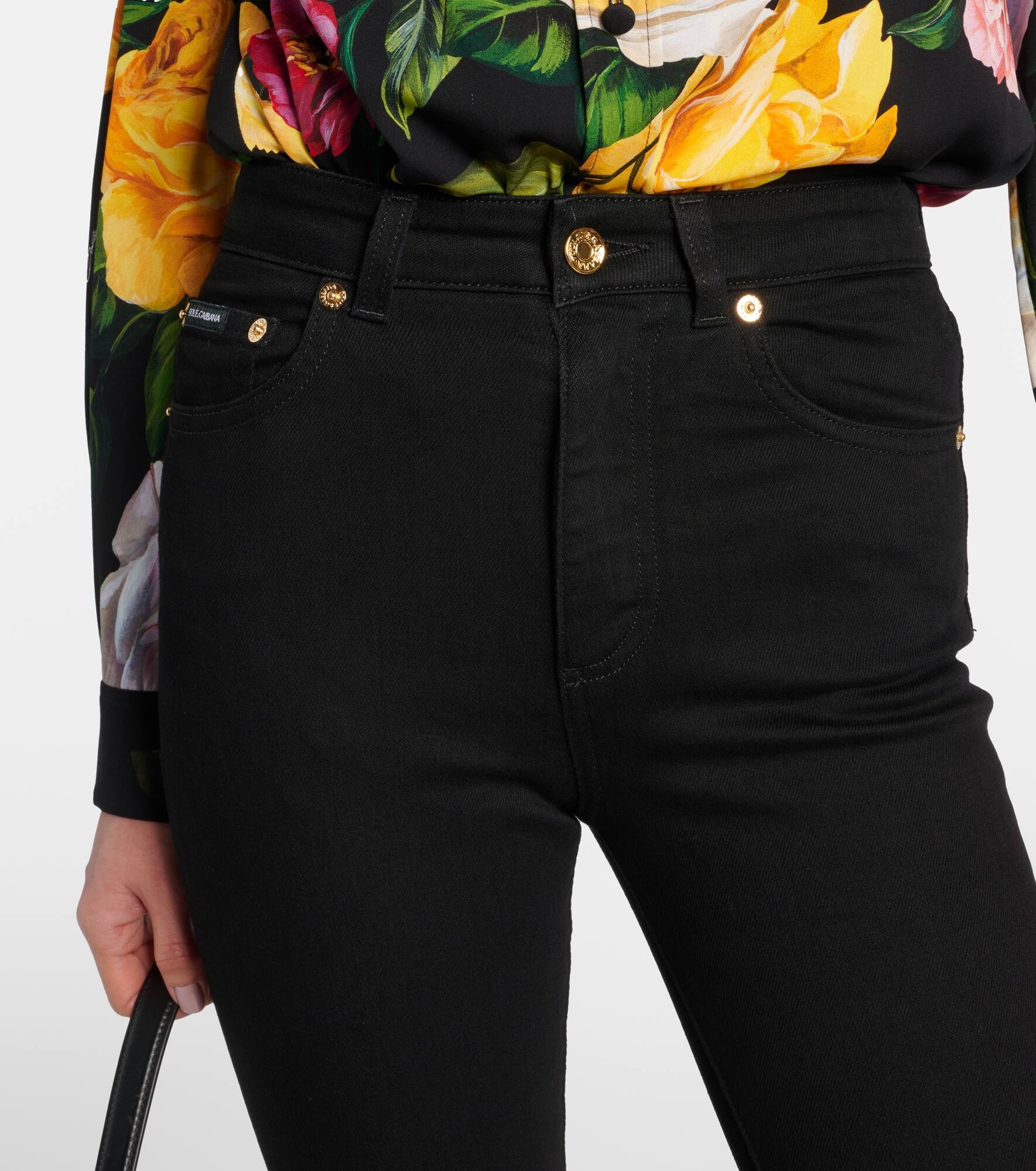 Cotton slim jeans - 4