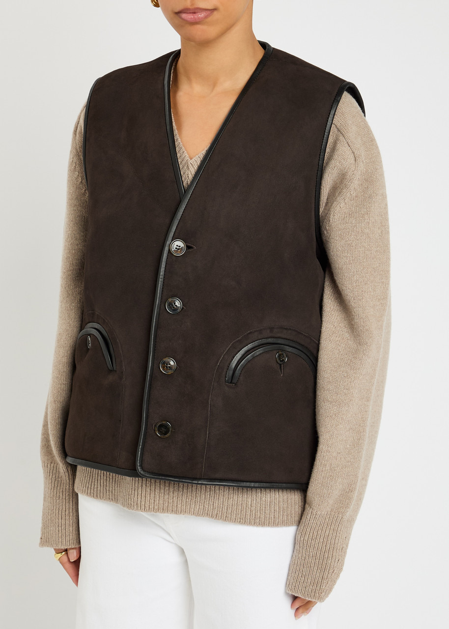 Blaze Milano Tatoosh Sheepskin Gilet - 6