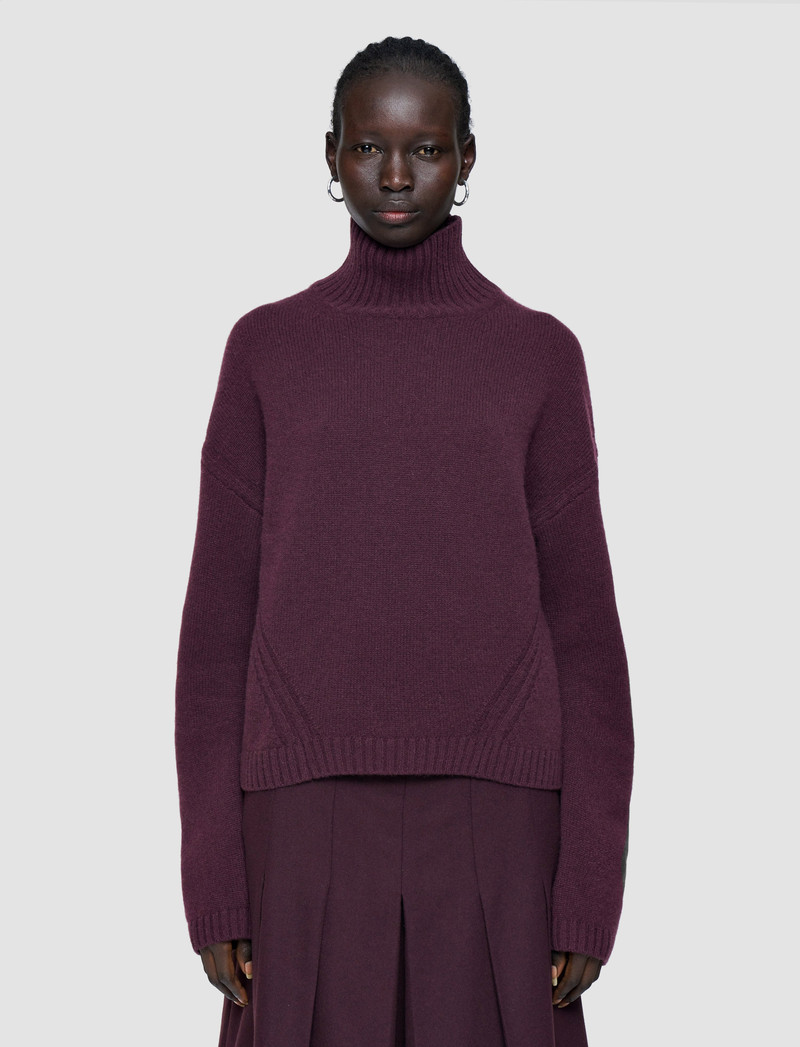 Luxe Cashmere High Neck Jumper 3