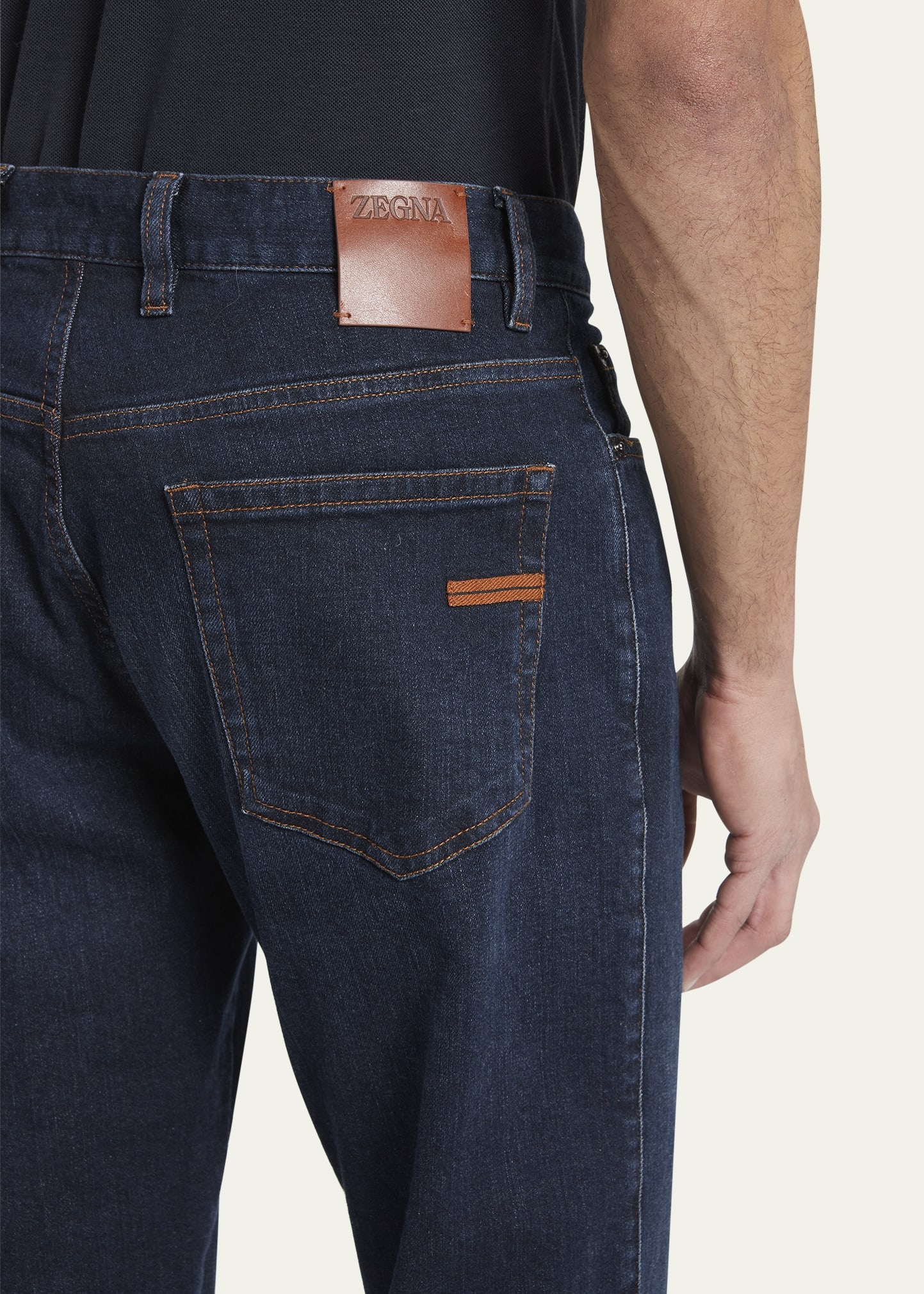 Men's Denim 5-Pocket Jeans - 5