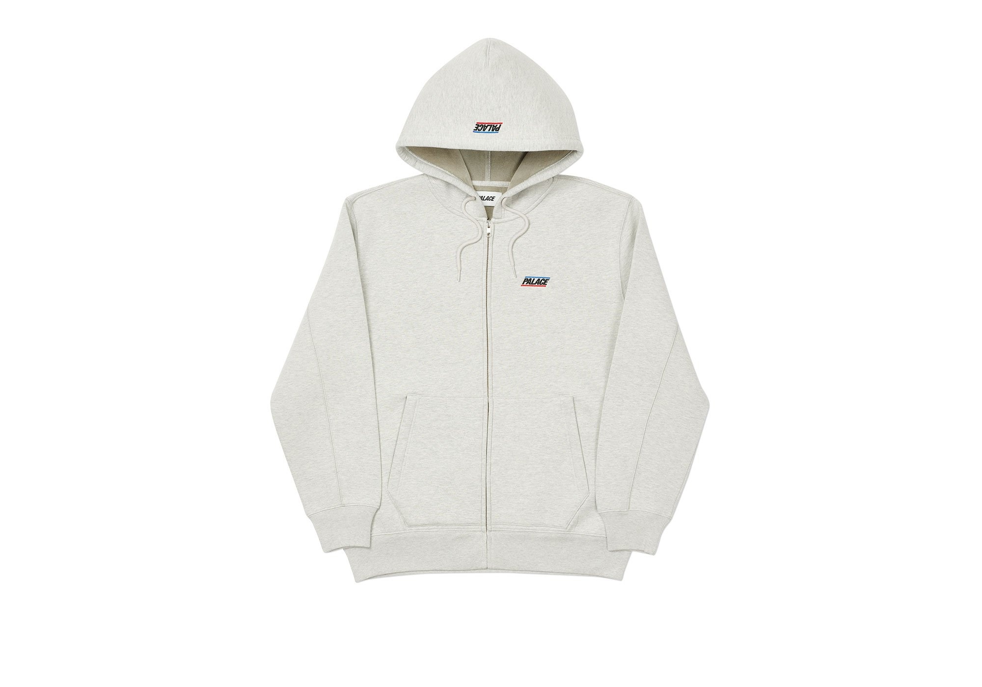 ARD QUALITY ZIP HOOD GREY MARL - 1