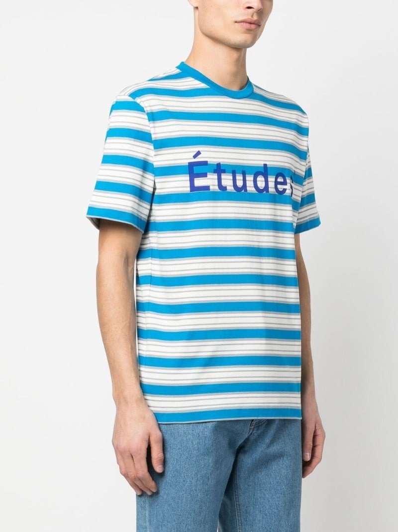 logo-print T-shirt - 3