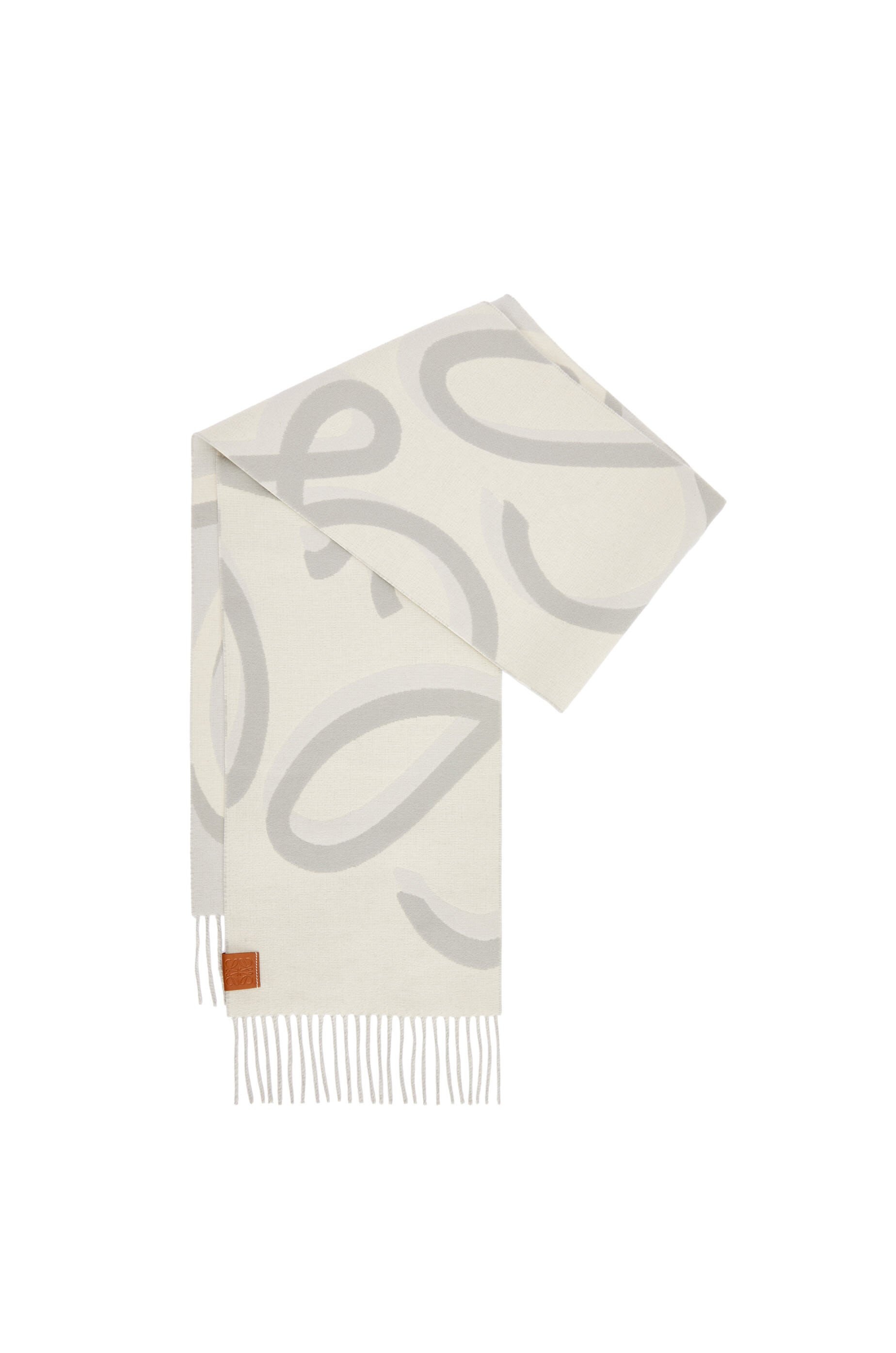 Scarf in wool and cashmere - 3
