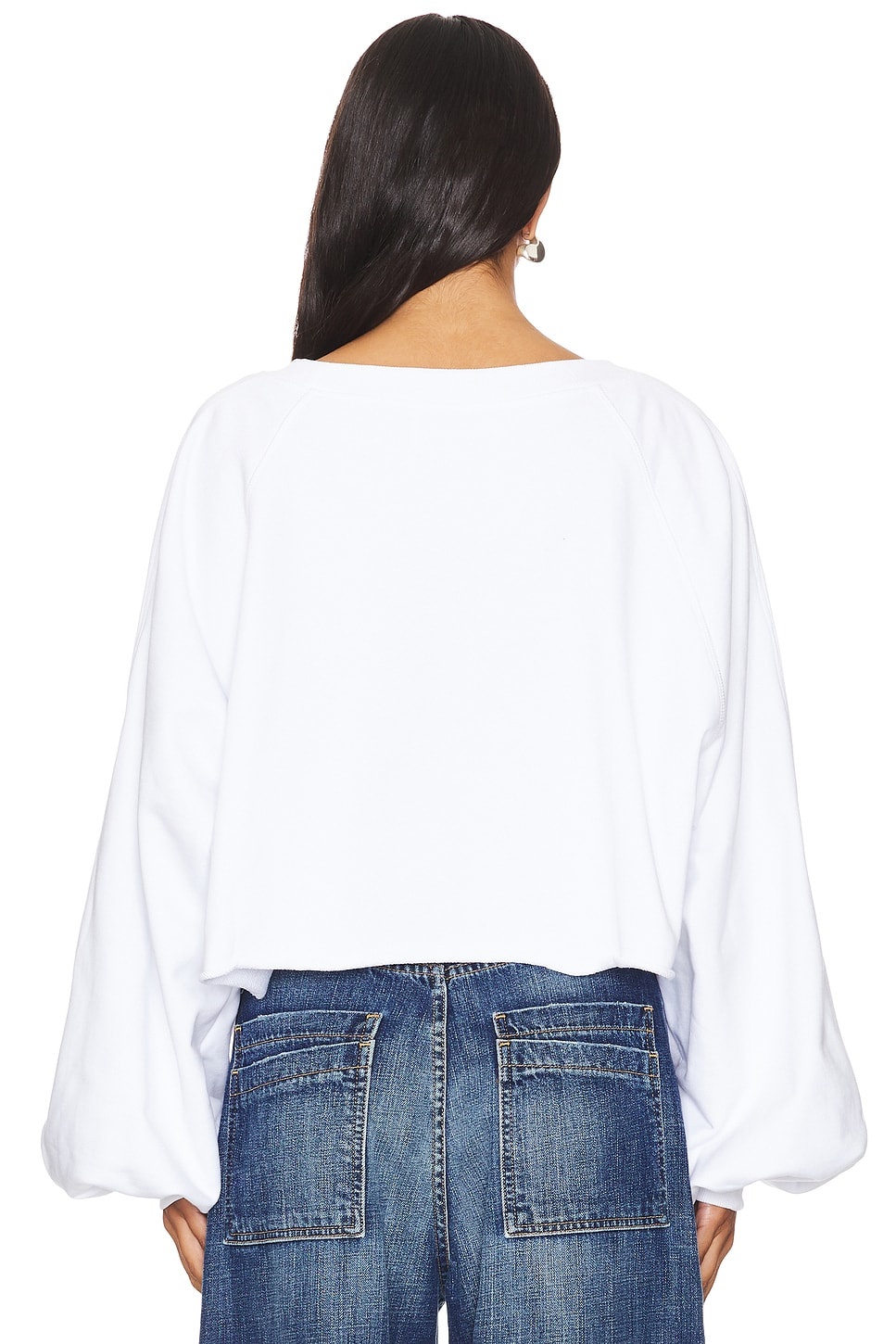 SWEAT CROPPED I LOVE FIORUCCI PRINT - 3