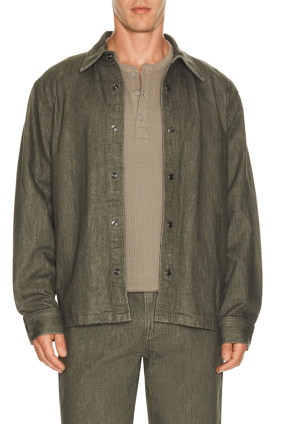 Denim Overshirt - 1