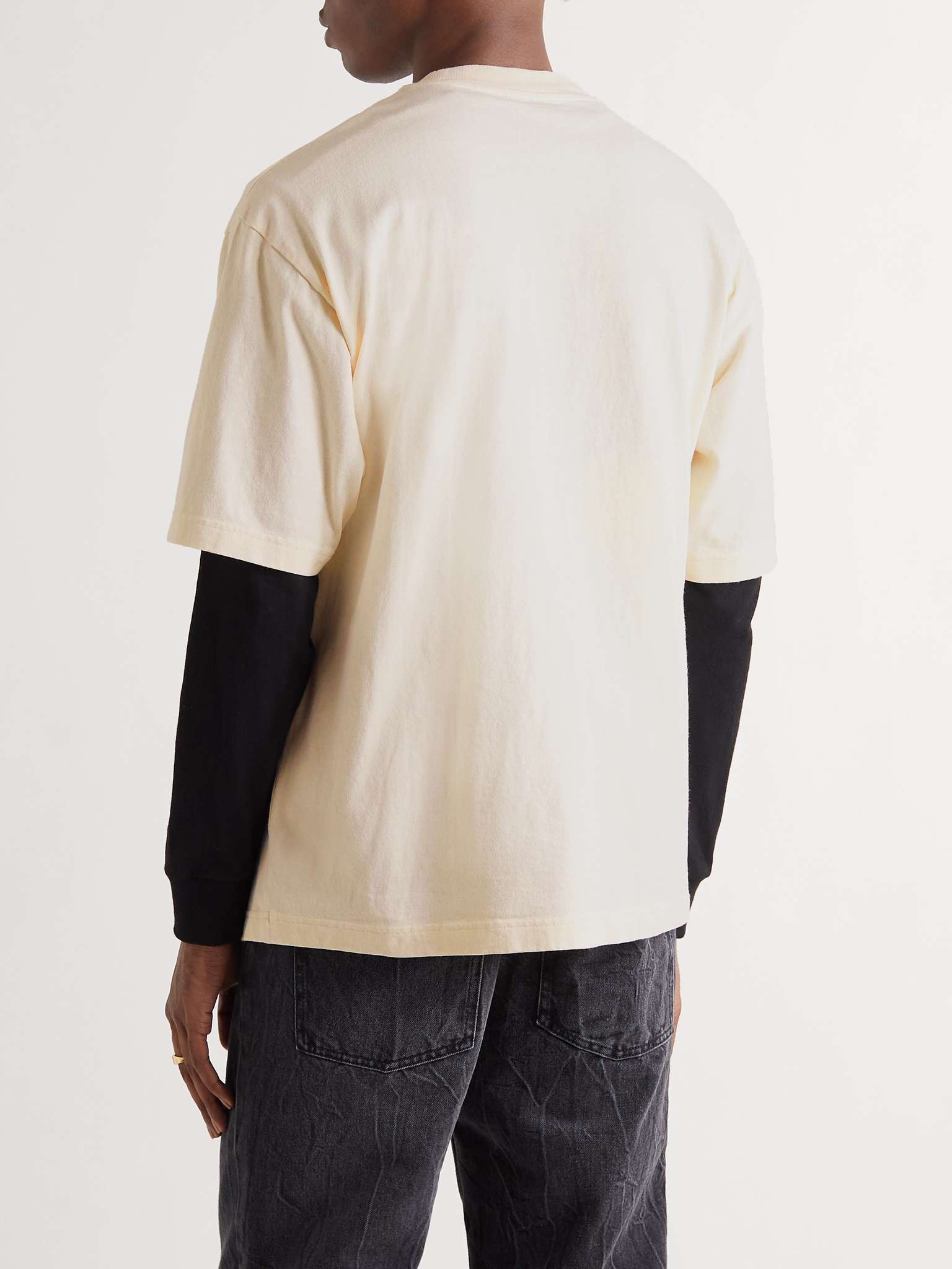 + Grant Levy Oversized Logo-Print Cotton-Jersey T-Shirt - 4