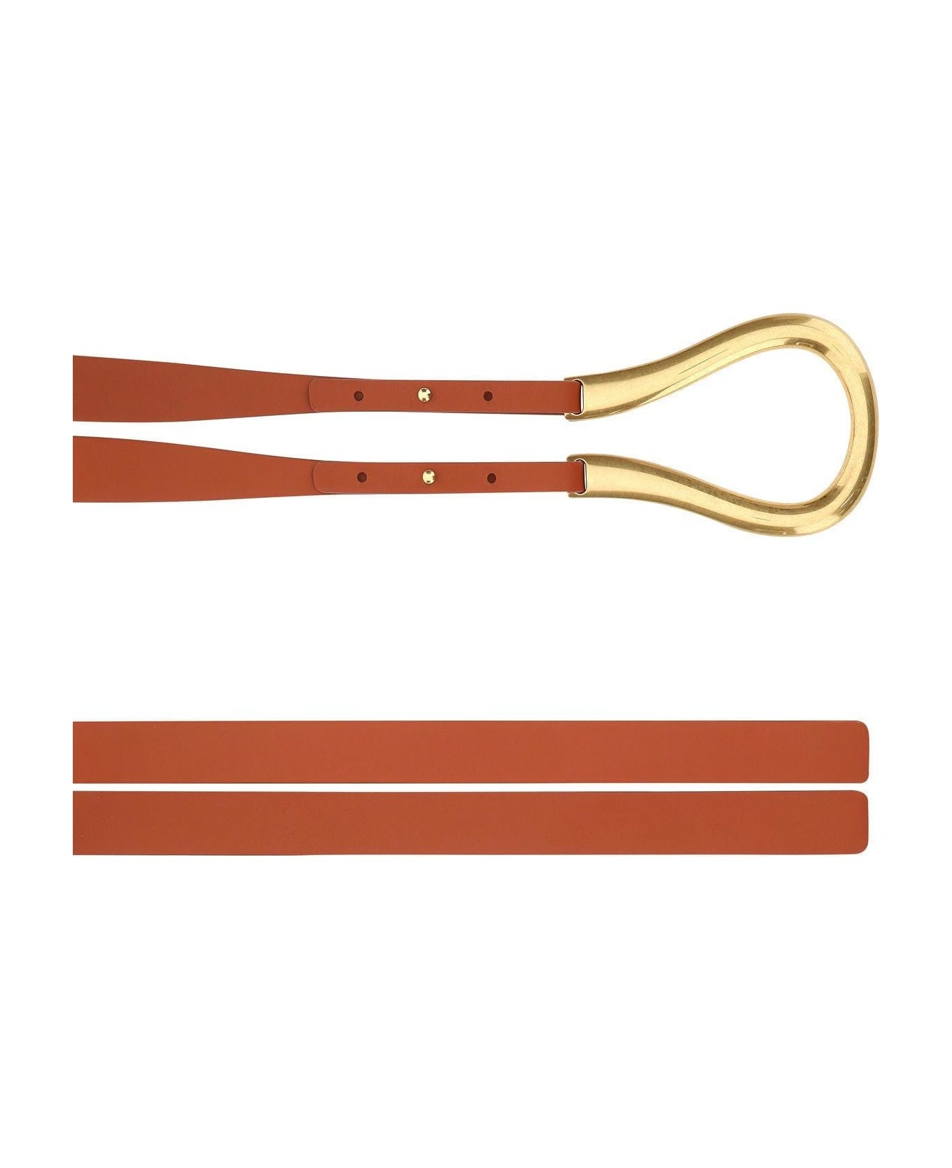 Caramel Leather Belt - 2