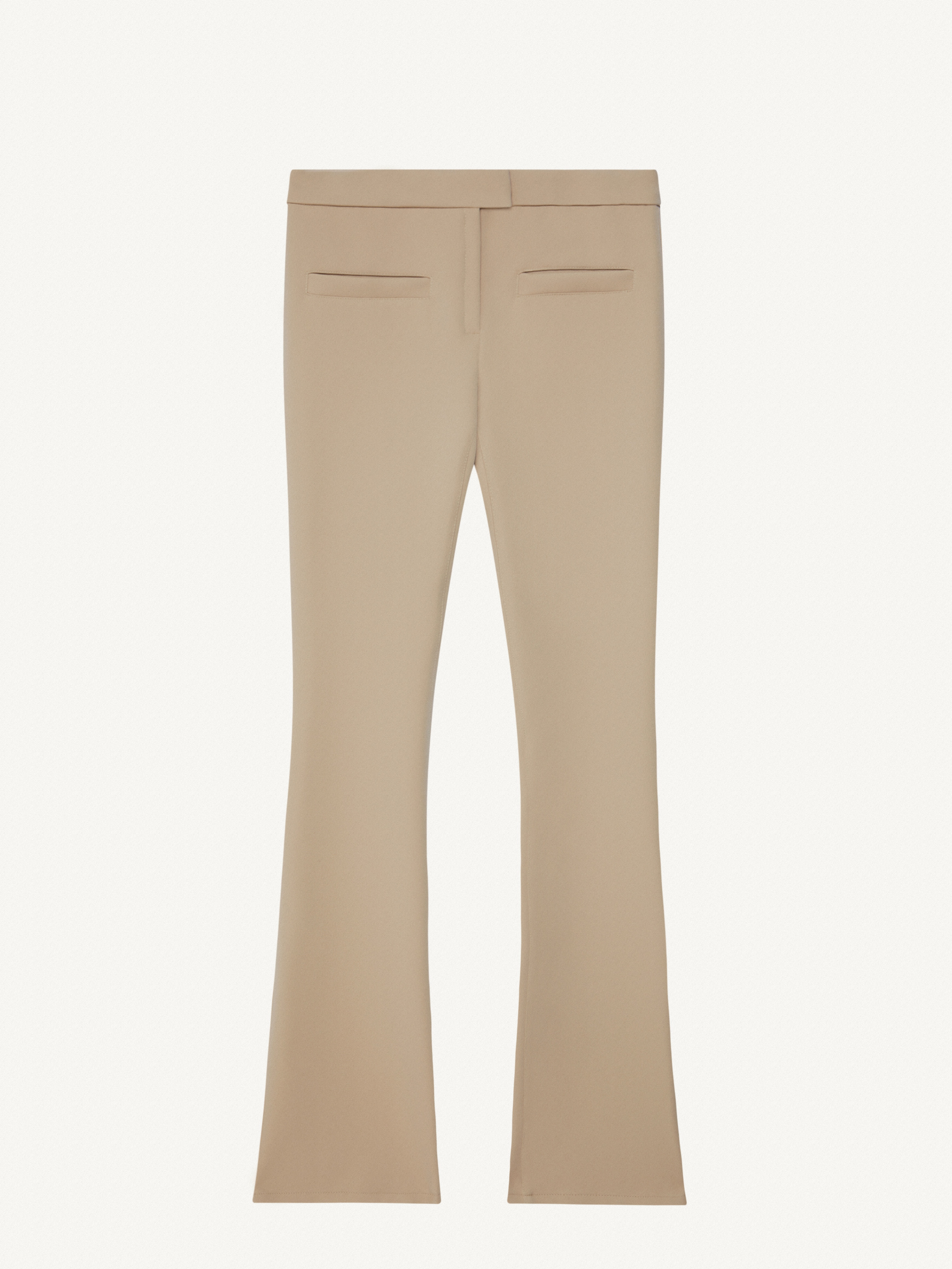 HERITAGE TWILL BOOTCUT PANTS - courrèges