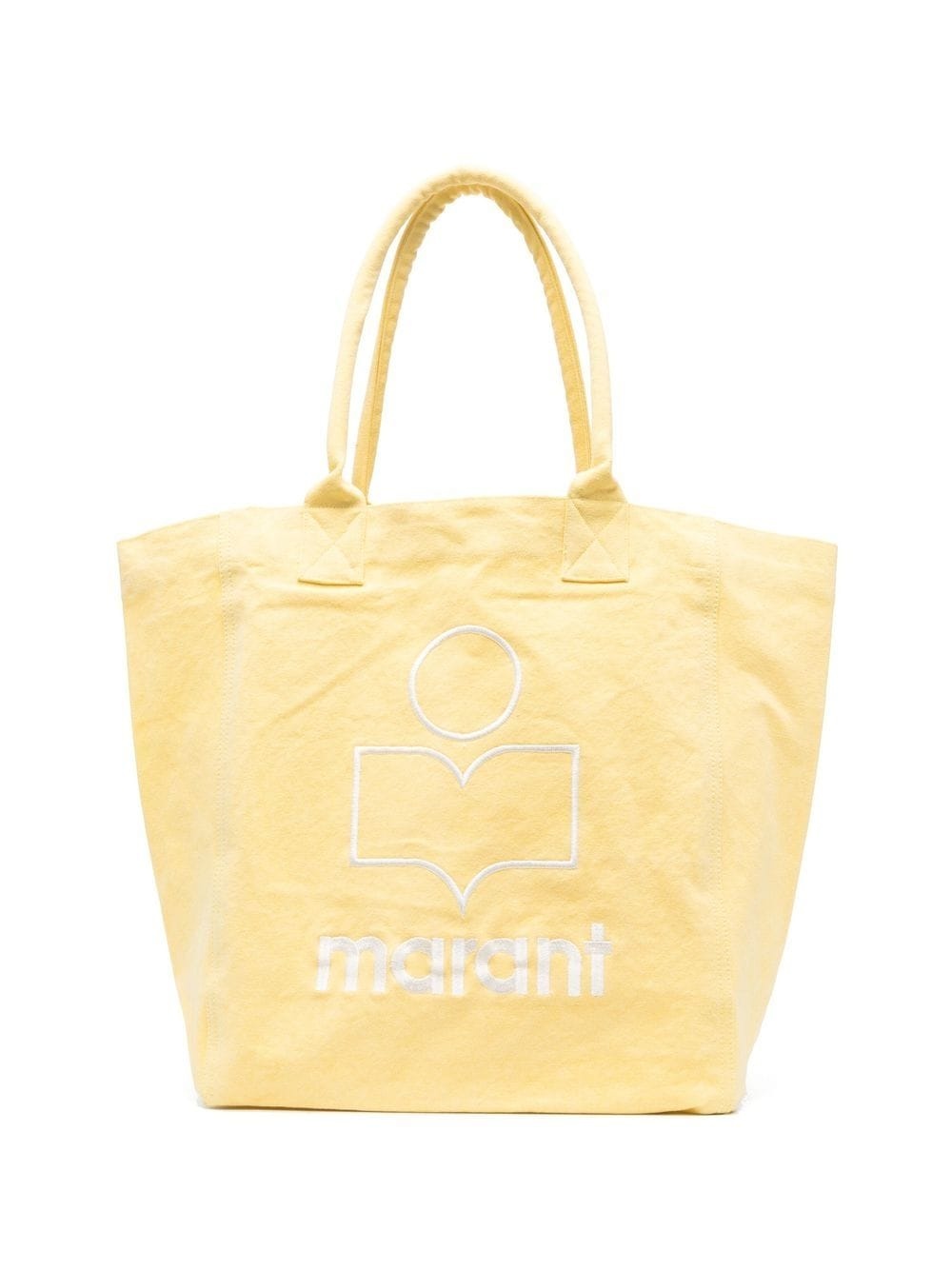 logo-print tote bag - 1