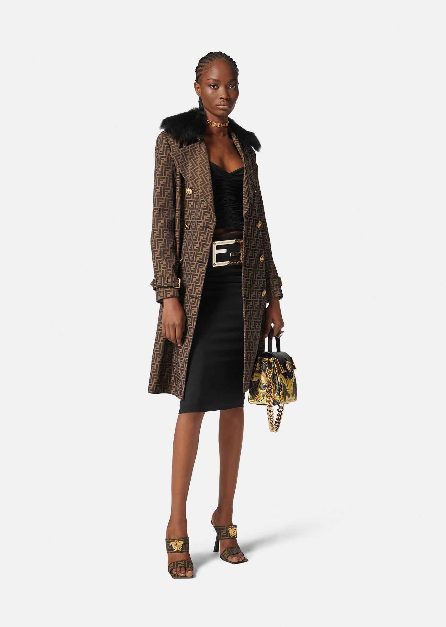 Fendace FF Trench Coat - 2