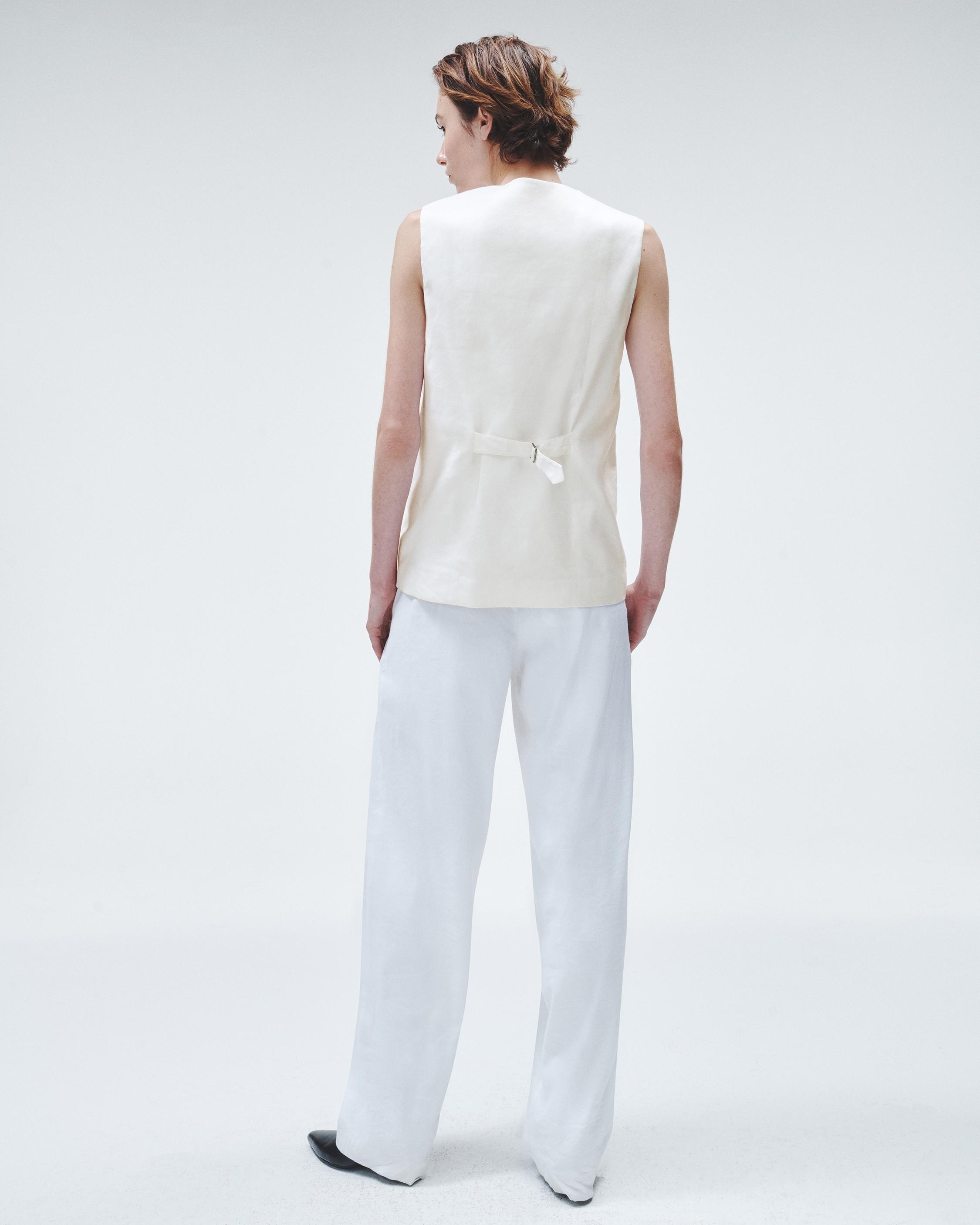 Charlotte Linen Vest - 5