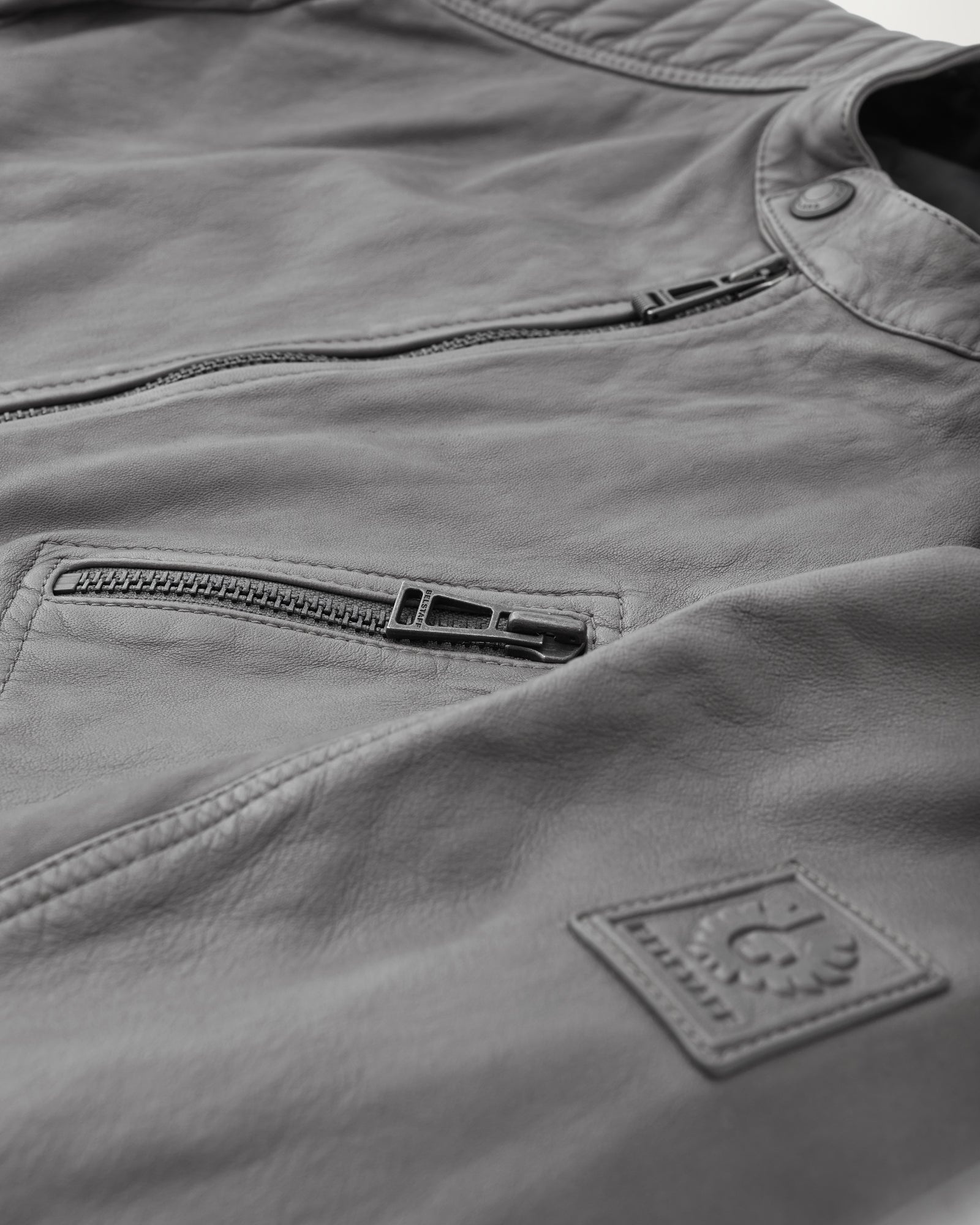 V RACER LEATHER JACKET - 7