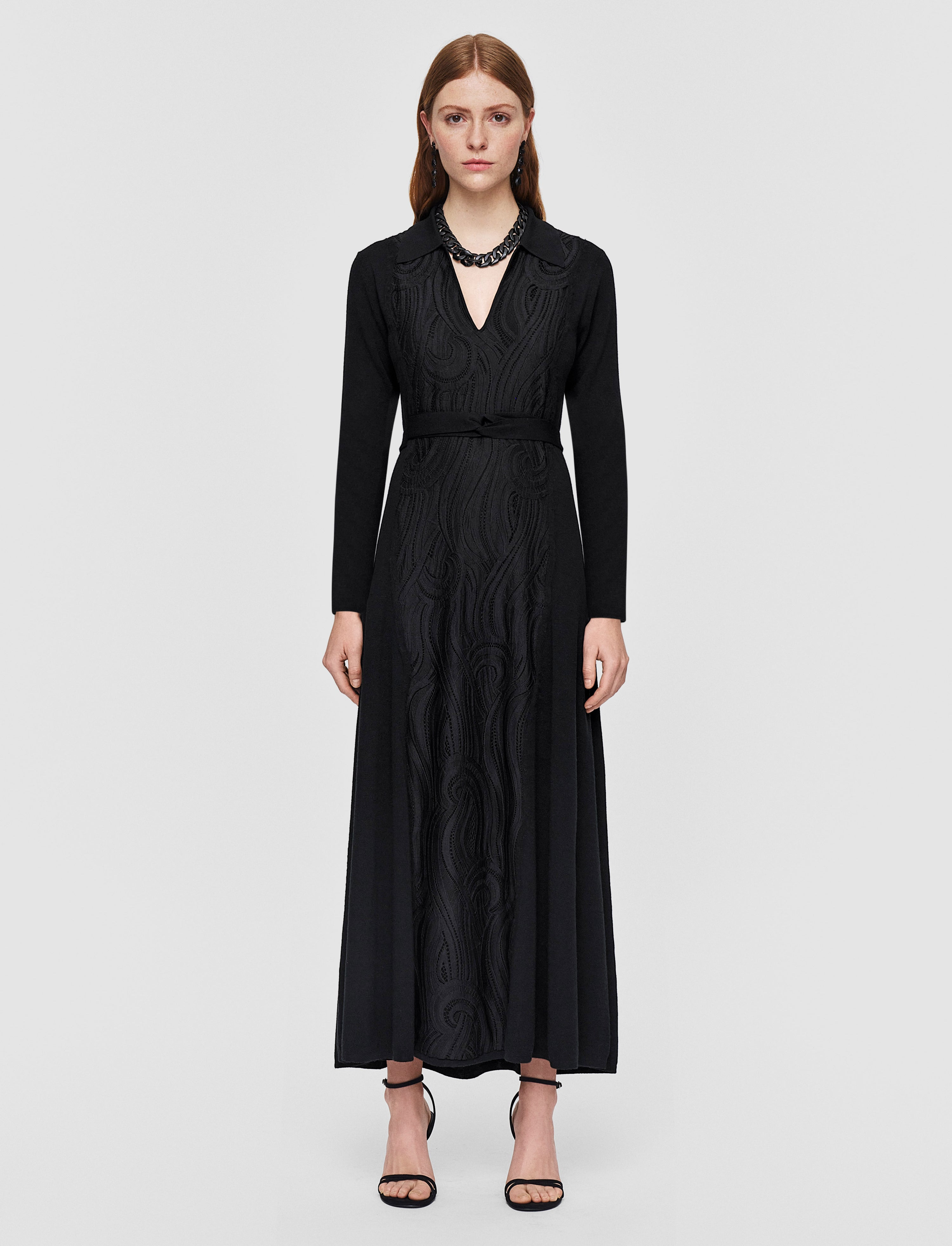 Lace & Knit Dress - 2
