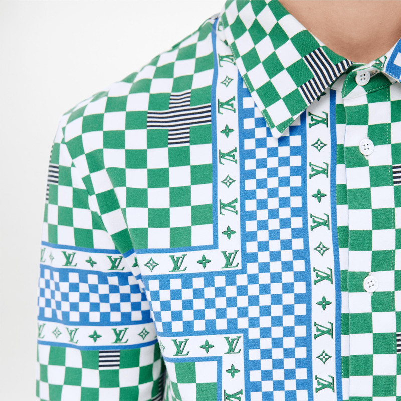 Printed Slim Jersey Shirt 4