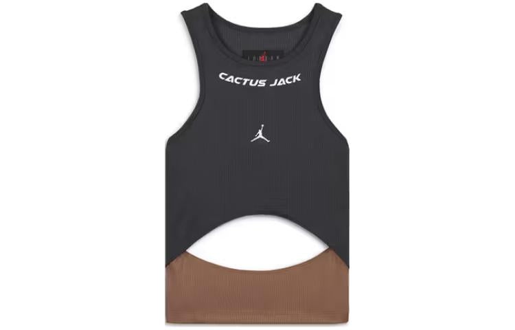 (WMNS) Air Jordan x Travis Scott Tank Asia Sizing 'Smoke Grey Archaeo' DX6173-070 - 2