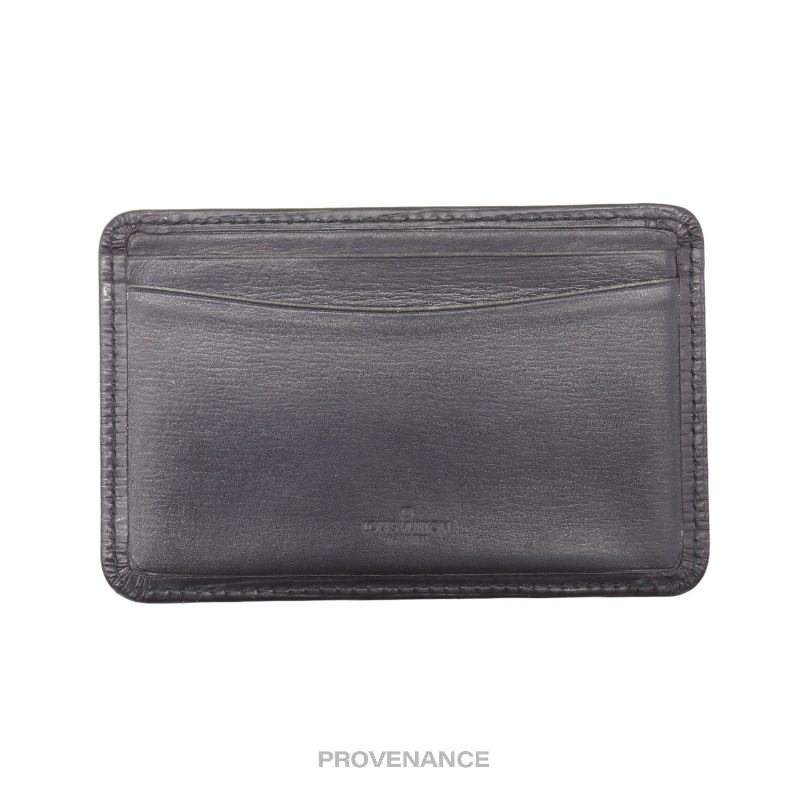 Louis Vuitton MALLETIER Card Holder Wallet - Black Epi - 3