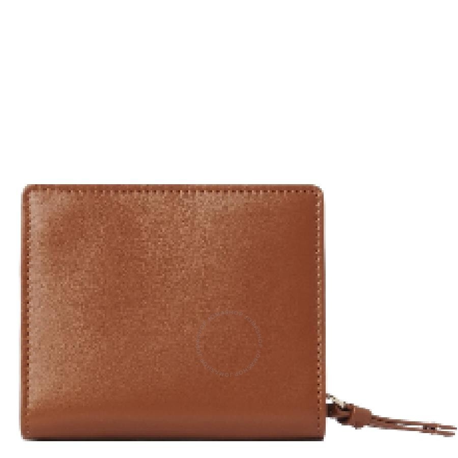 Chloe Soft Leather Logo Embroidered Sense Compact Wallet - 2