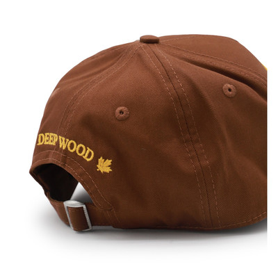 DSQUARED2 brown cotton hat outlook