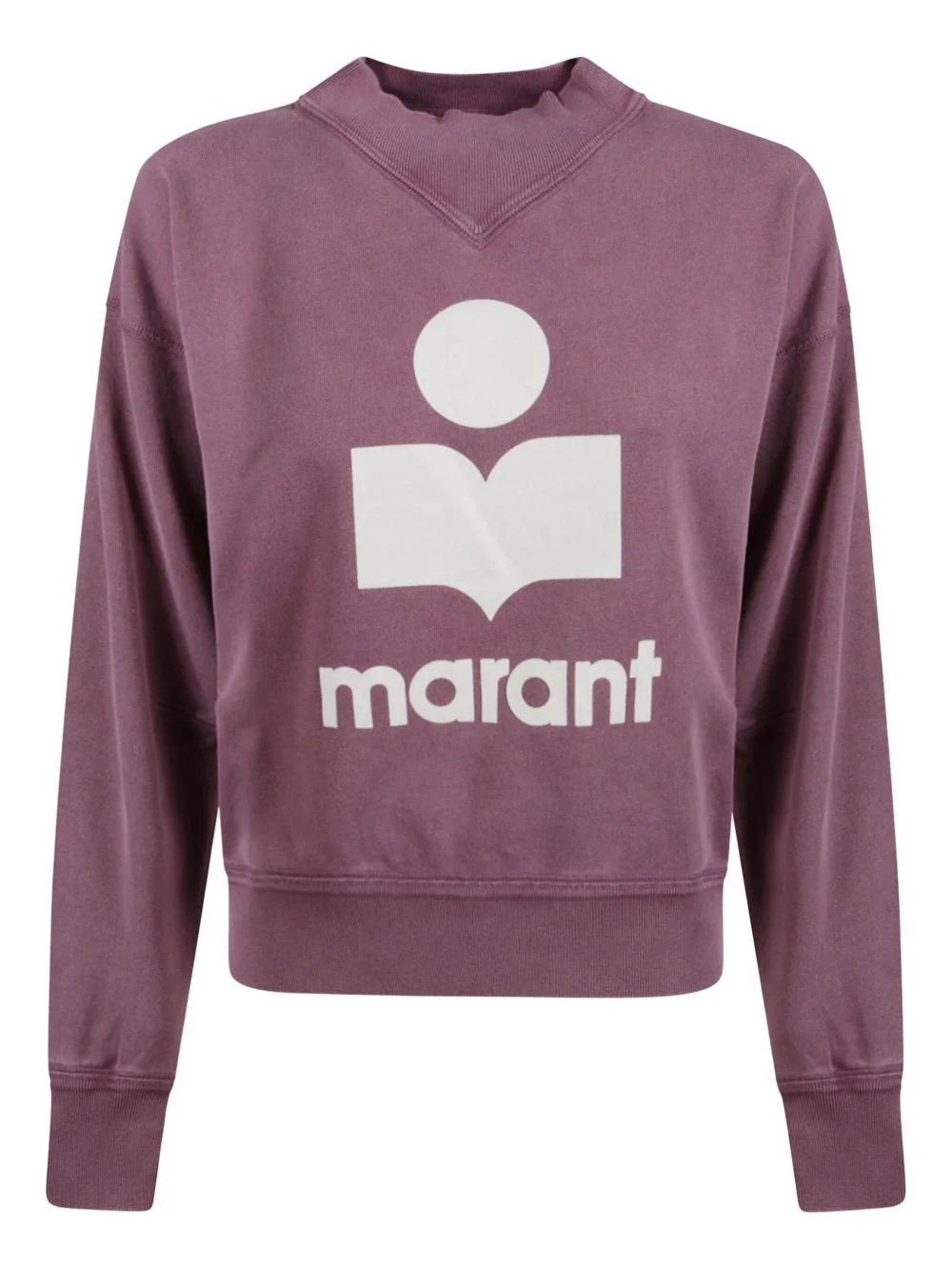 logo-print long-sleeve sweatshirt - 1