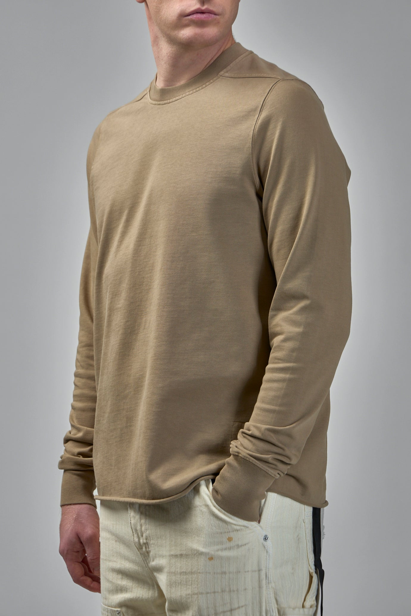 Knit T-Shirt Crewneck Sweat - 4