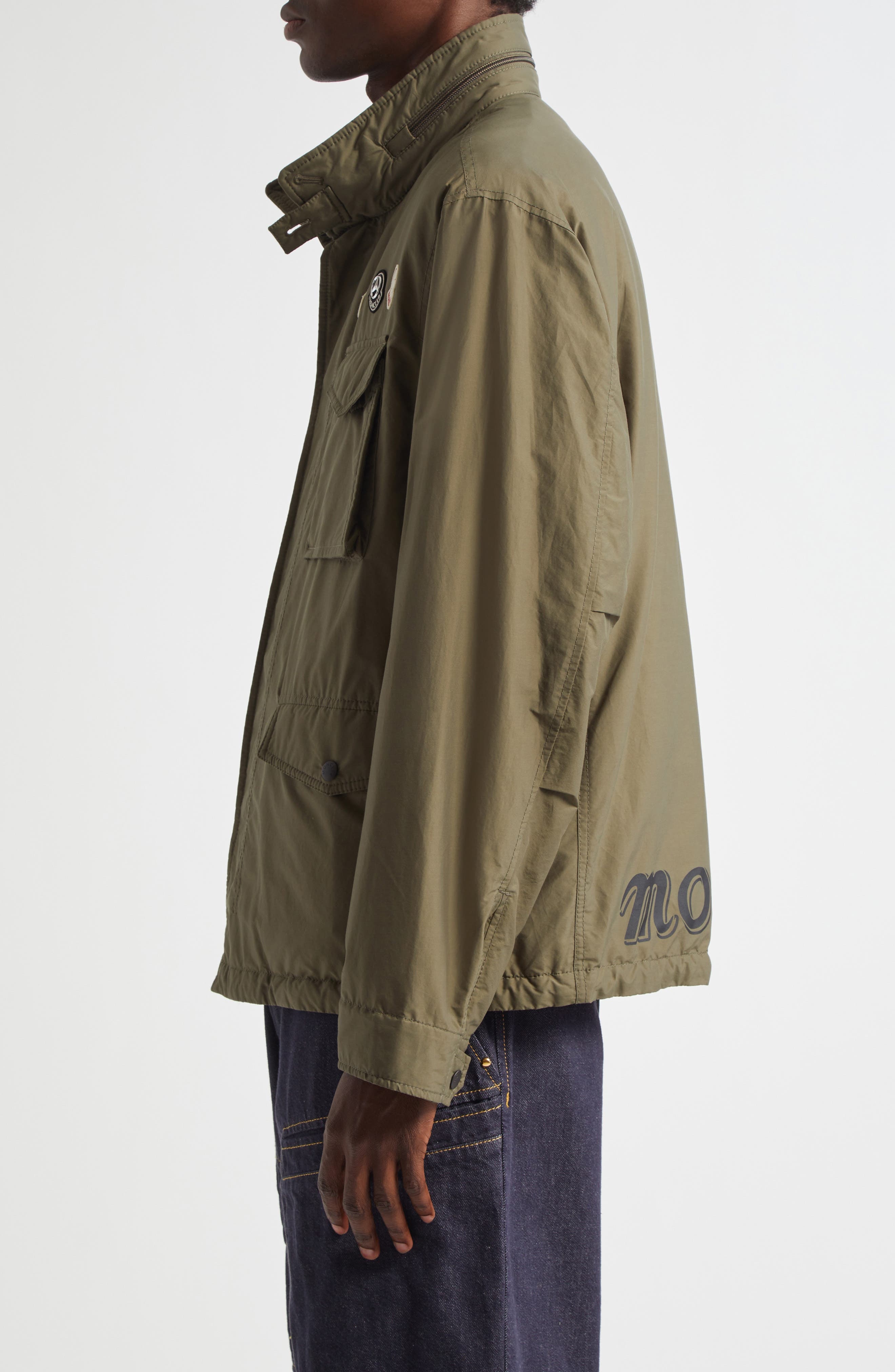 Moncler Genius x Mercedes Benz By Nigo Orus Field Jacket in Olive at Nordstrom - 4