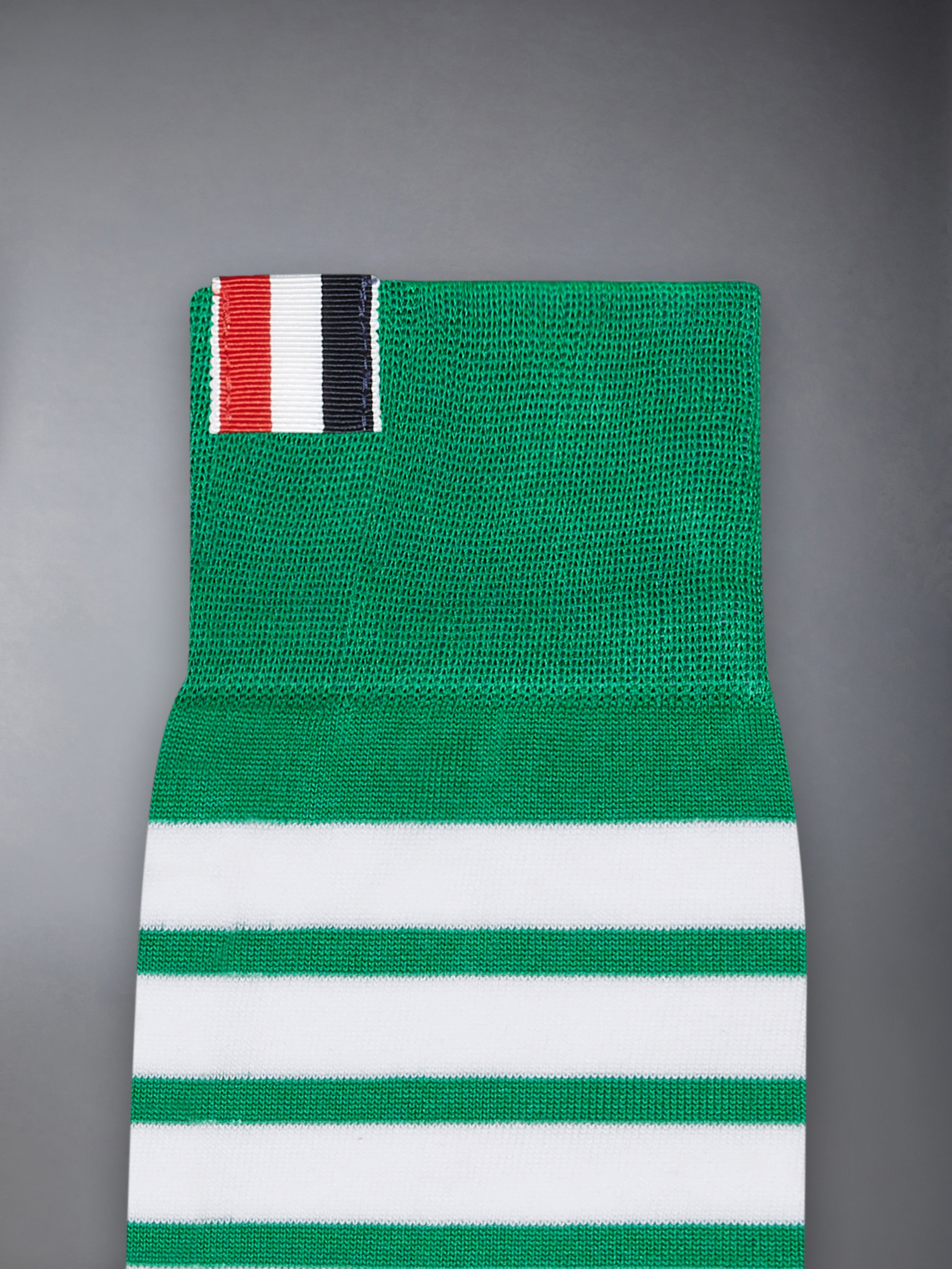 COTTON 4-BAR MID CALF SOCK - 2