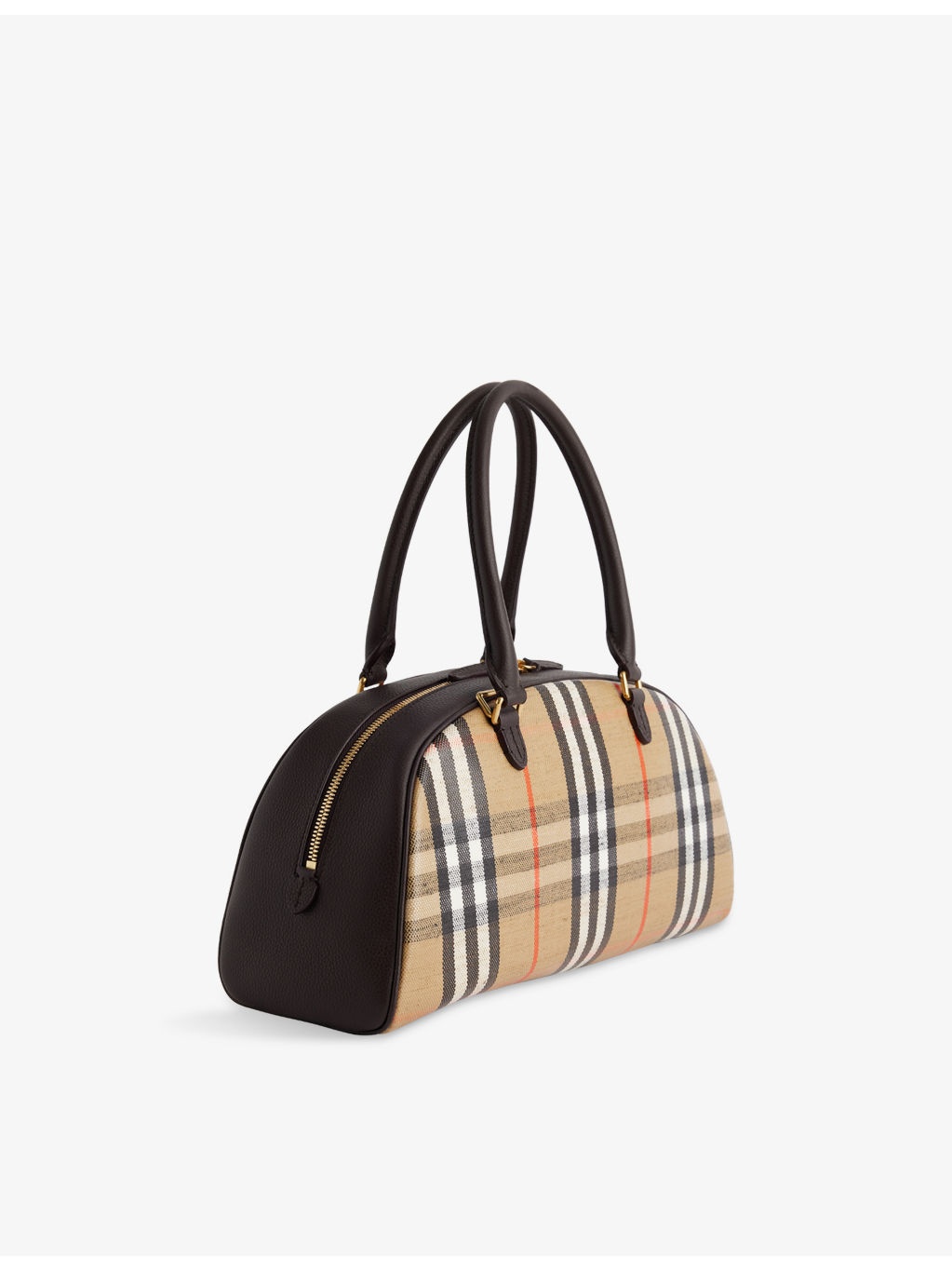 Highlands Canvas And Leather Bowling Bag - 4