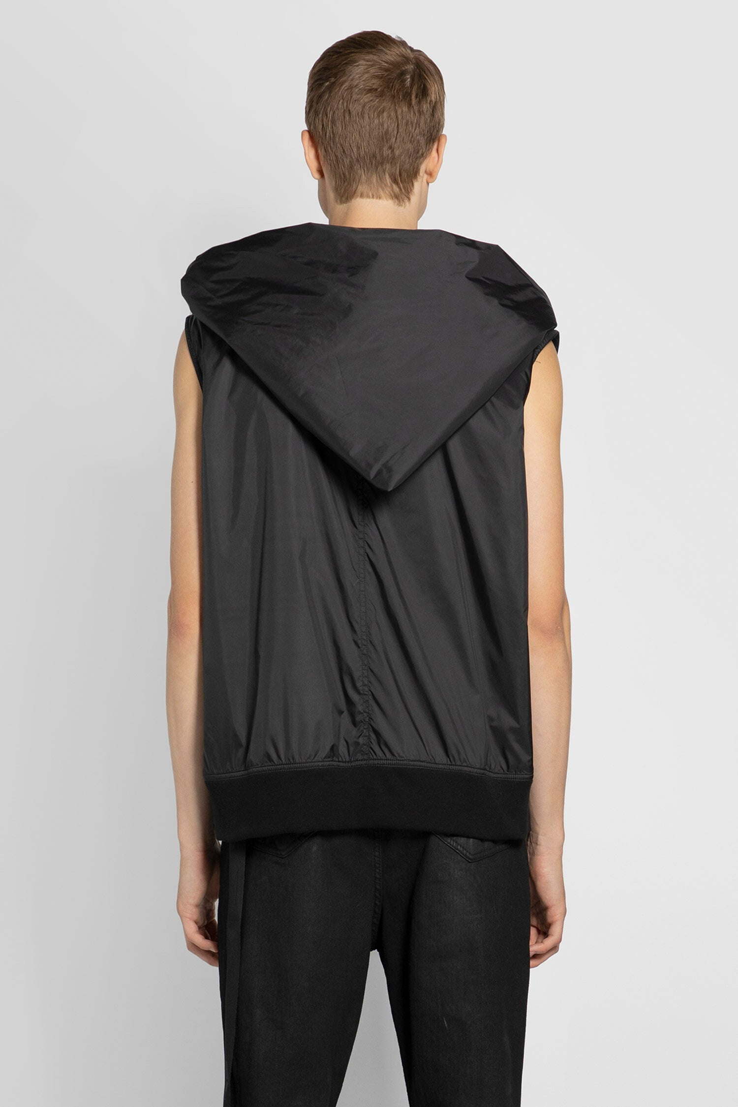 RICK OWENS MAN BLACK WAISTCOATS - 3