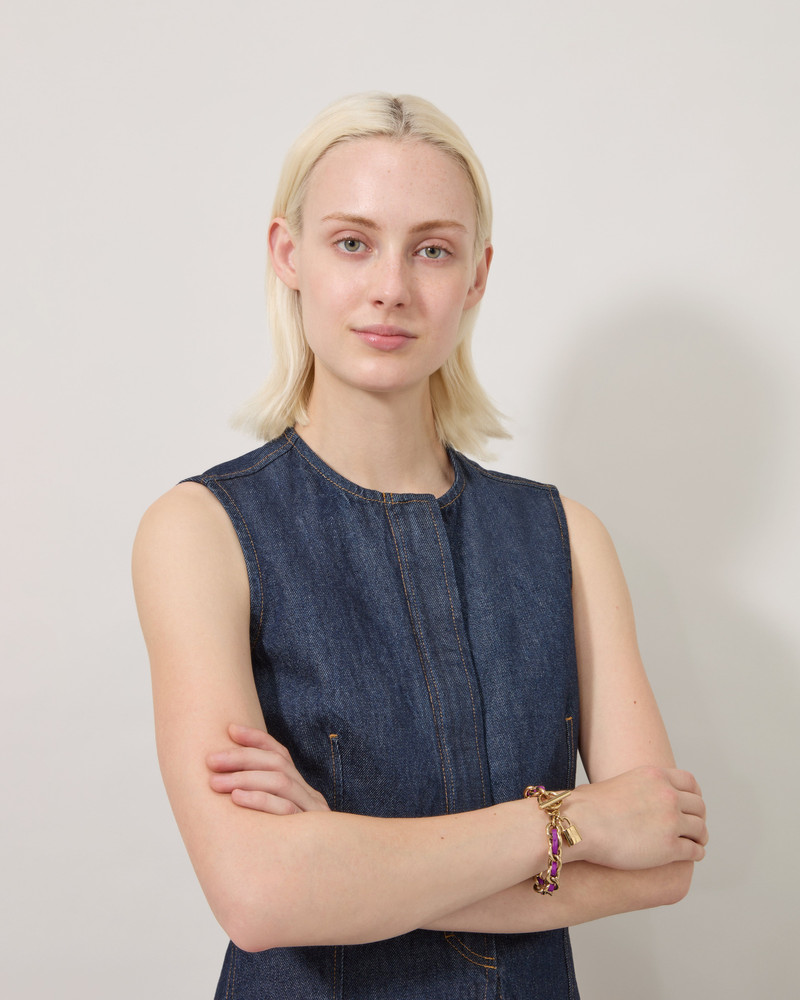 Mulberry Lily Leather Chain Bracelet Small
Orchid Bloom Small Classic Grain & Plated Stainless Steel outlook