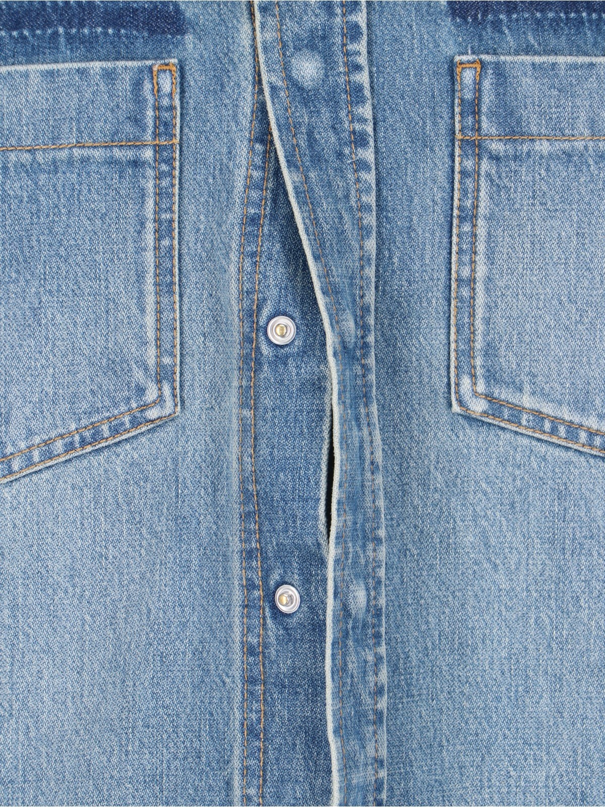 OVERSIZE DENIM SHIRT - 5
