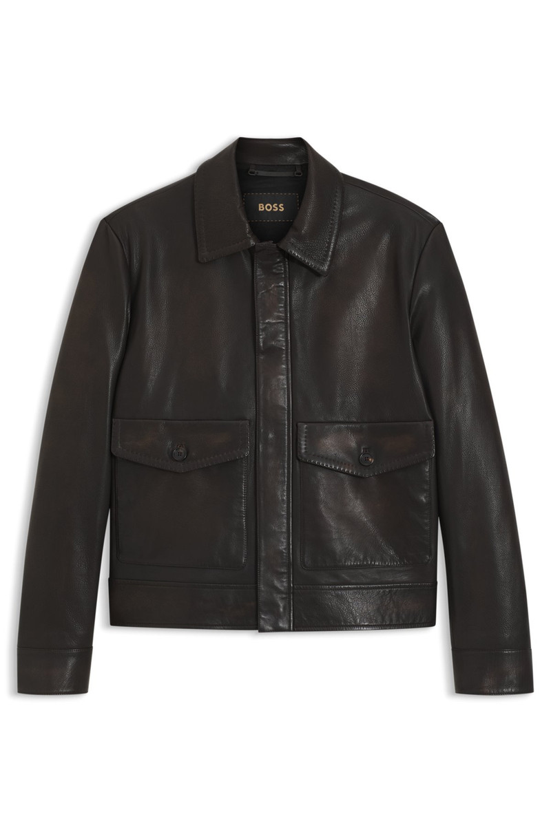NAPPA-LEATHER JACKET IN AN AVIATOR STYLE 1