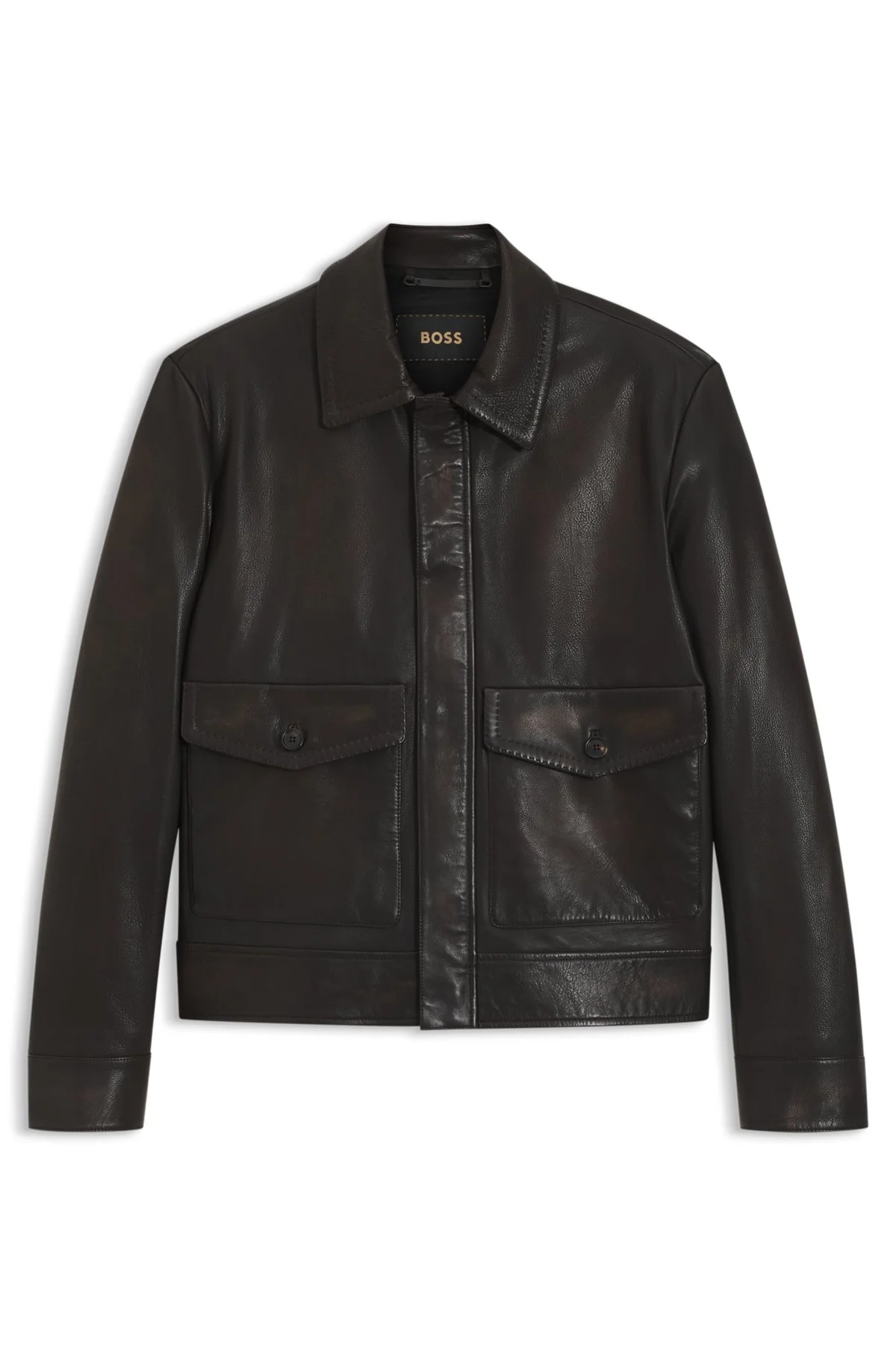 NAPPA-LEATHER JACKET IN AN AVIATOR STYLE - 1