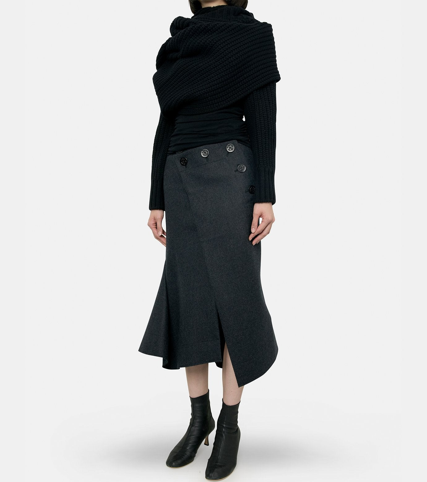 Wool Knit Pullover - 4