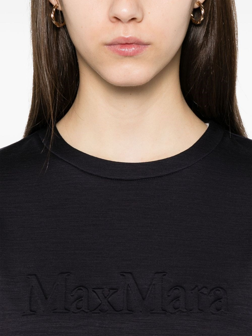 Logo wool t-shirt - 5