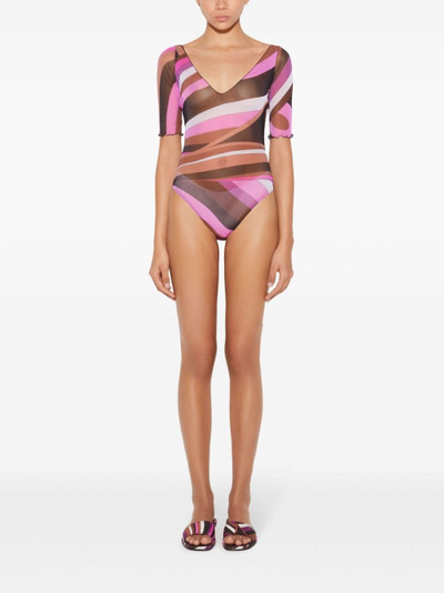 PUCCI Iride-print bodysuit outlook