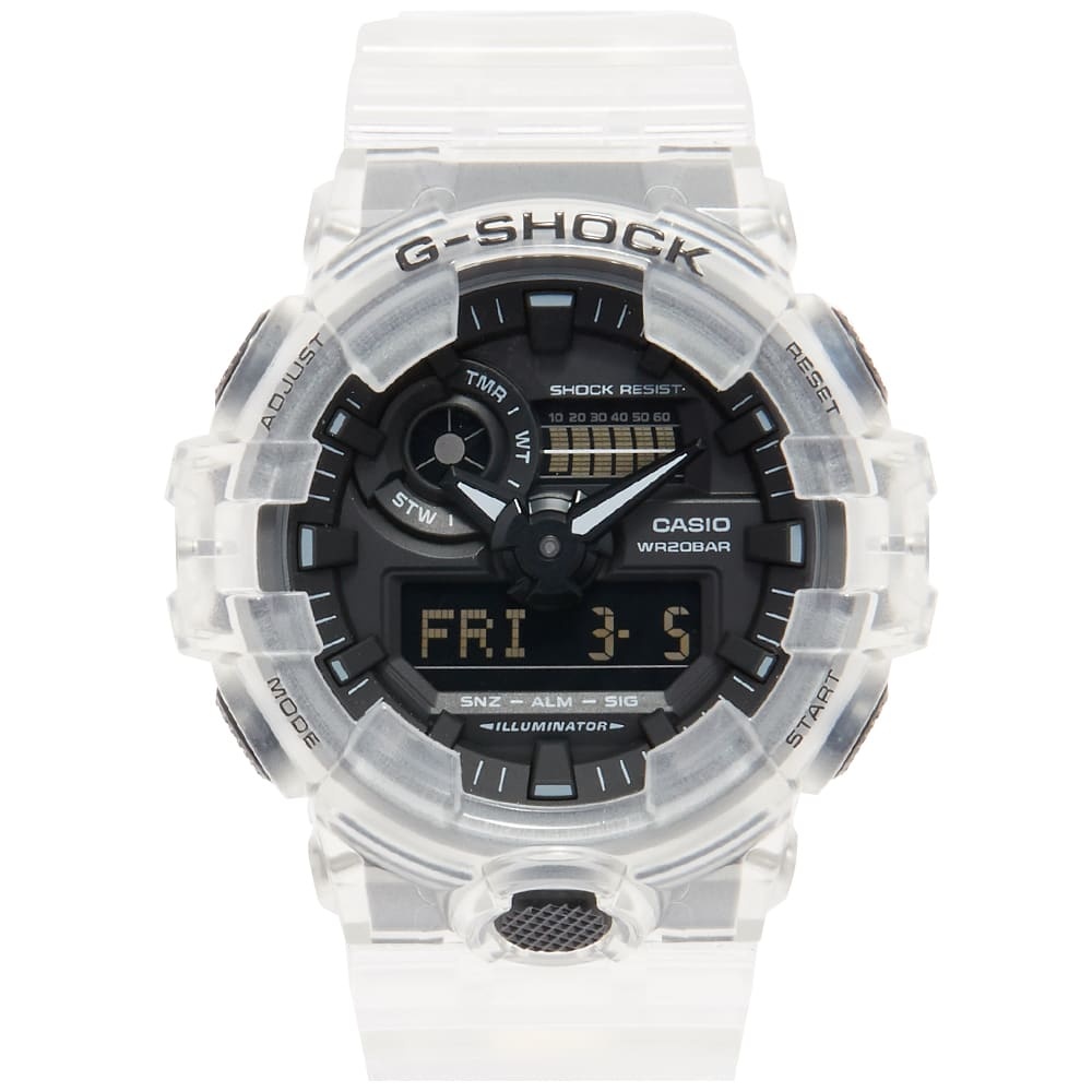 Casio G-Shock GA-700 Transparent Watch - 1