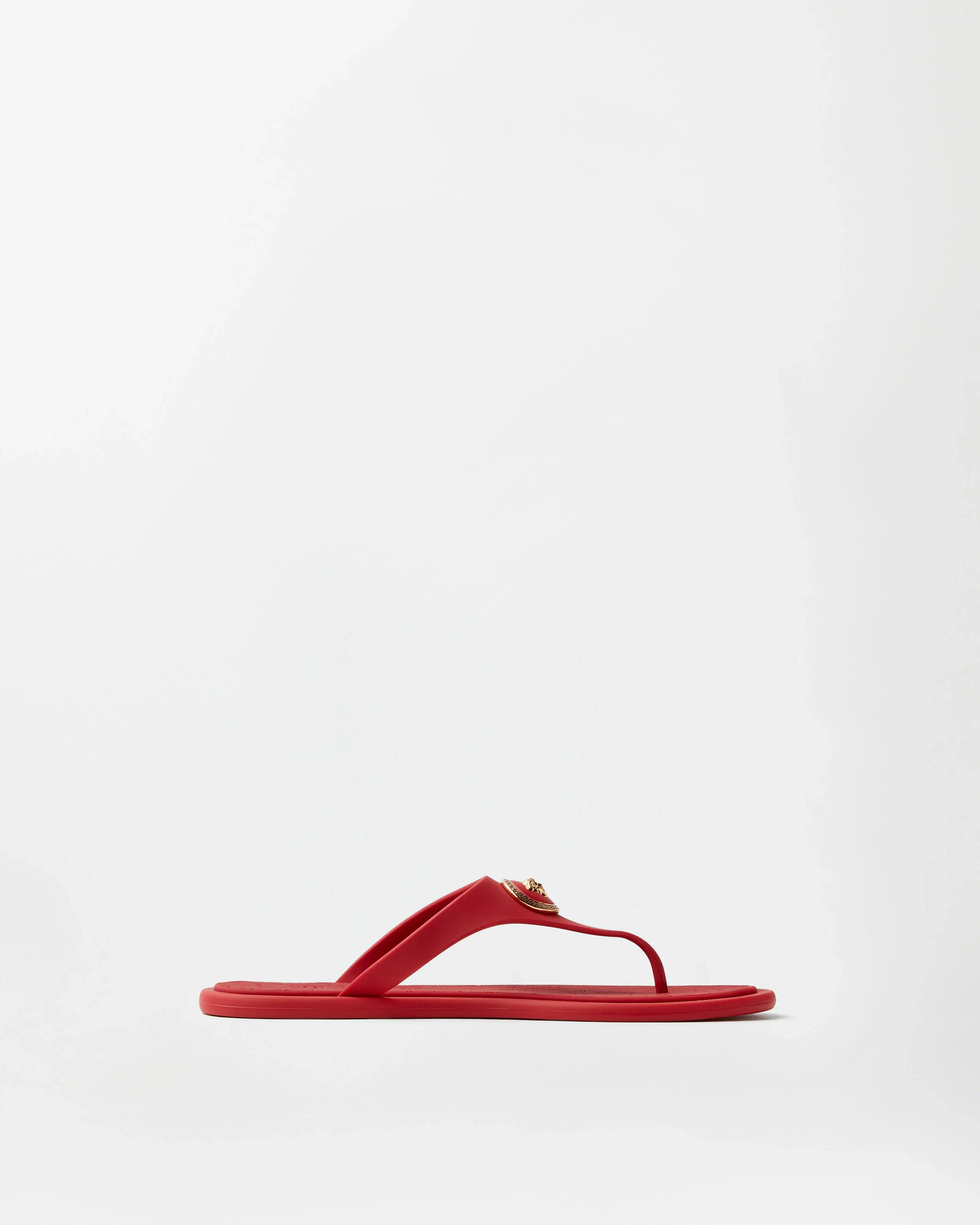 Alia Rubber Flat Sandals - 1
