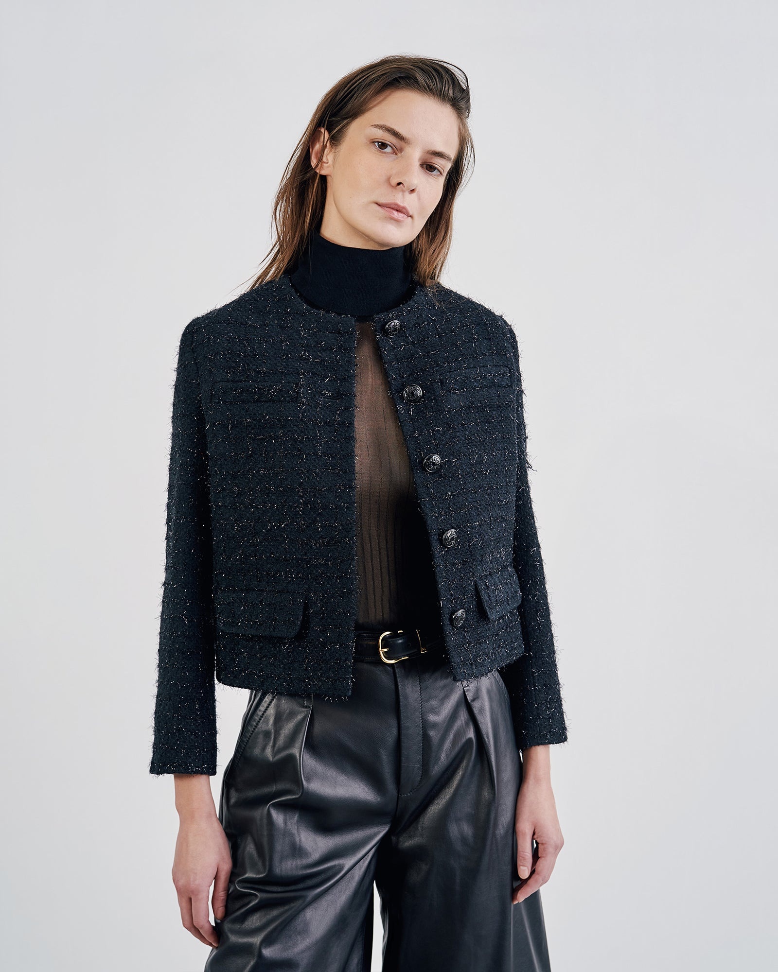 LAYNE LEATHER GAUCHO - 4
