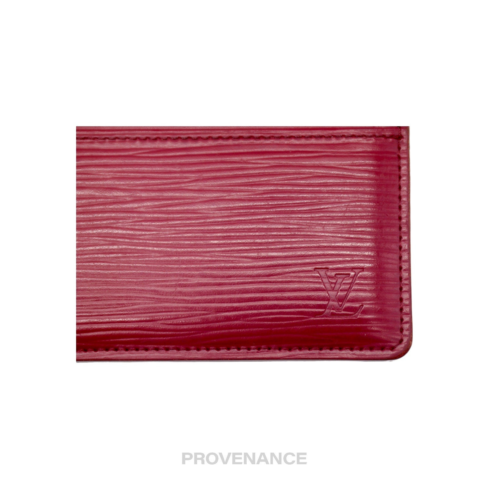 Louis Vuitton Card Holder Wallet - Fuchsia Epi Leather - 6