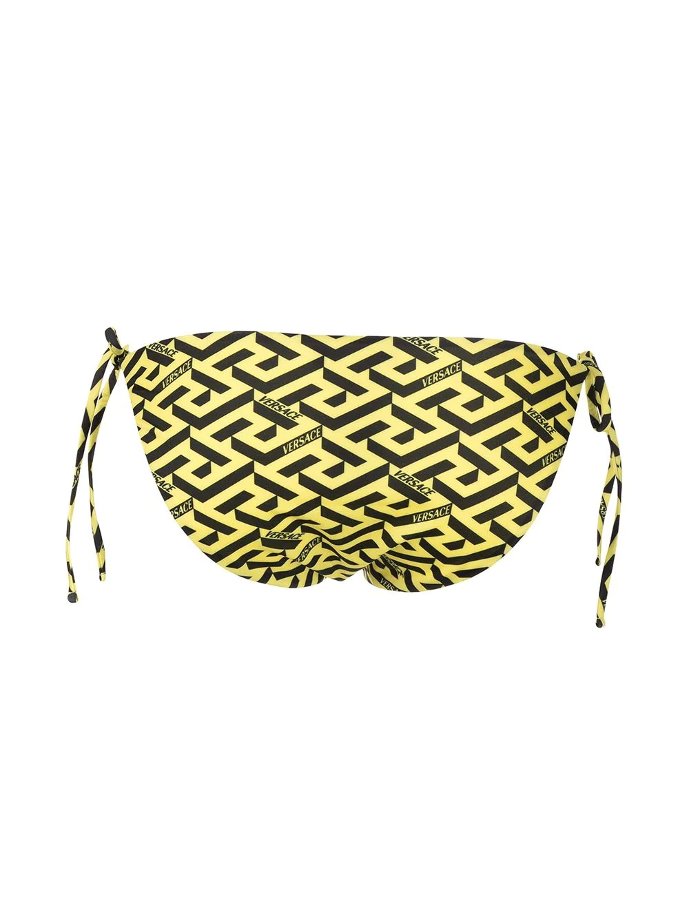 Greca Signature-print bikini bottoms - 2