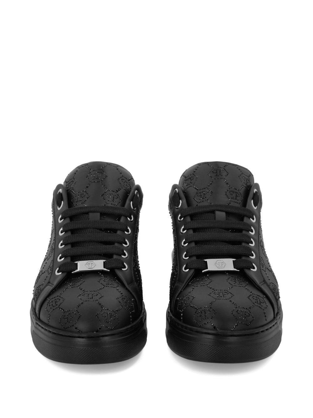 logo-embellished sneakers - 3