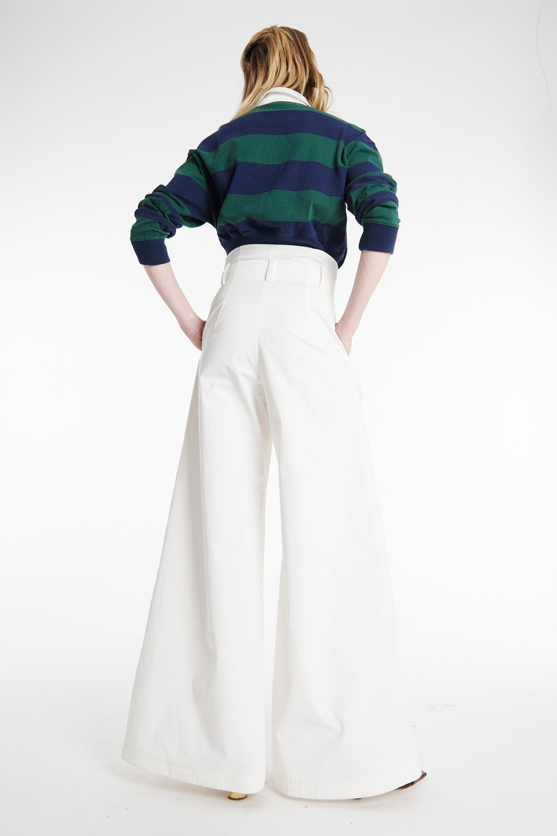 WIDE LEG PANT WHITE 5