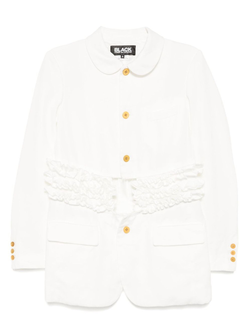 ruffle-trim jacket 1