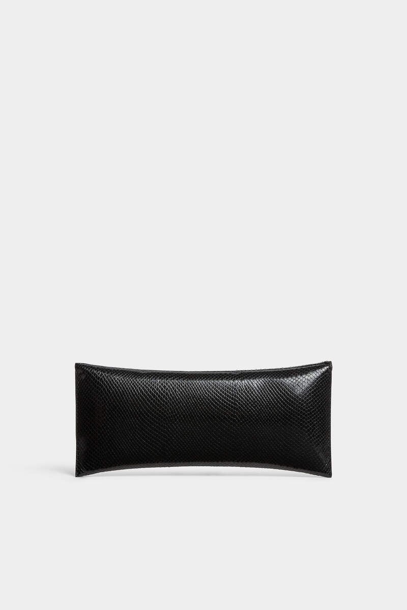 DOUBLE D LEATHER CLUTCH - 2