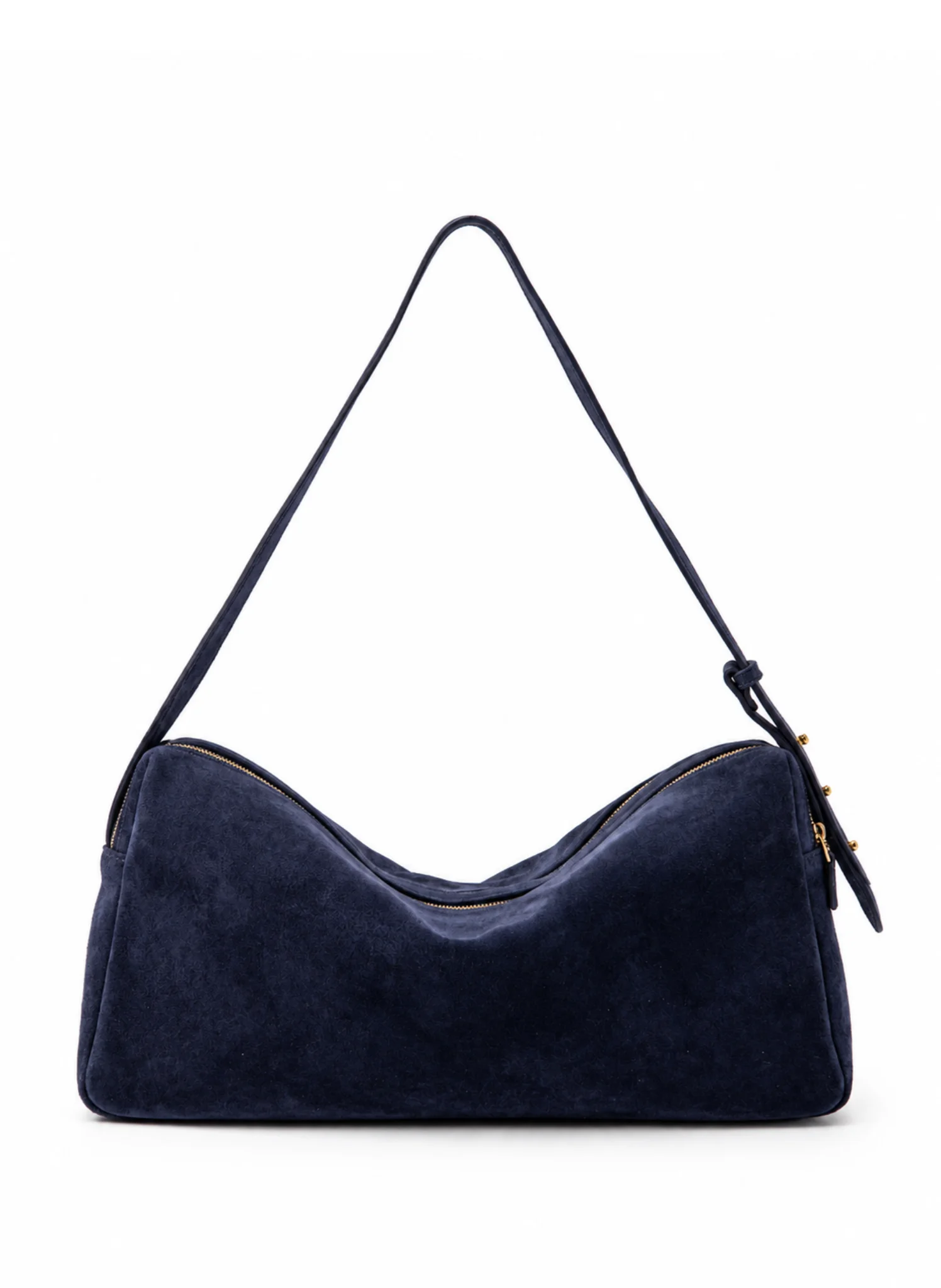 Trousse Large Suede Midnight Blue - 1