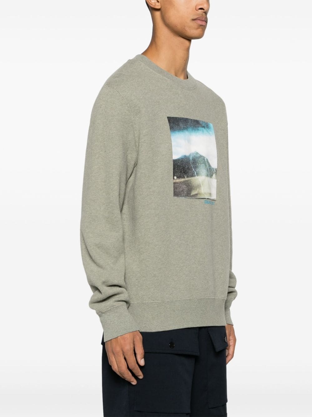 Simba Mountain photograph-print sweatshirt - 3