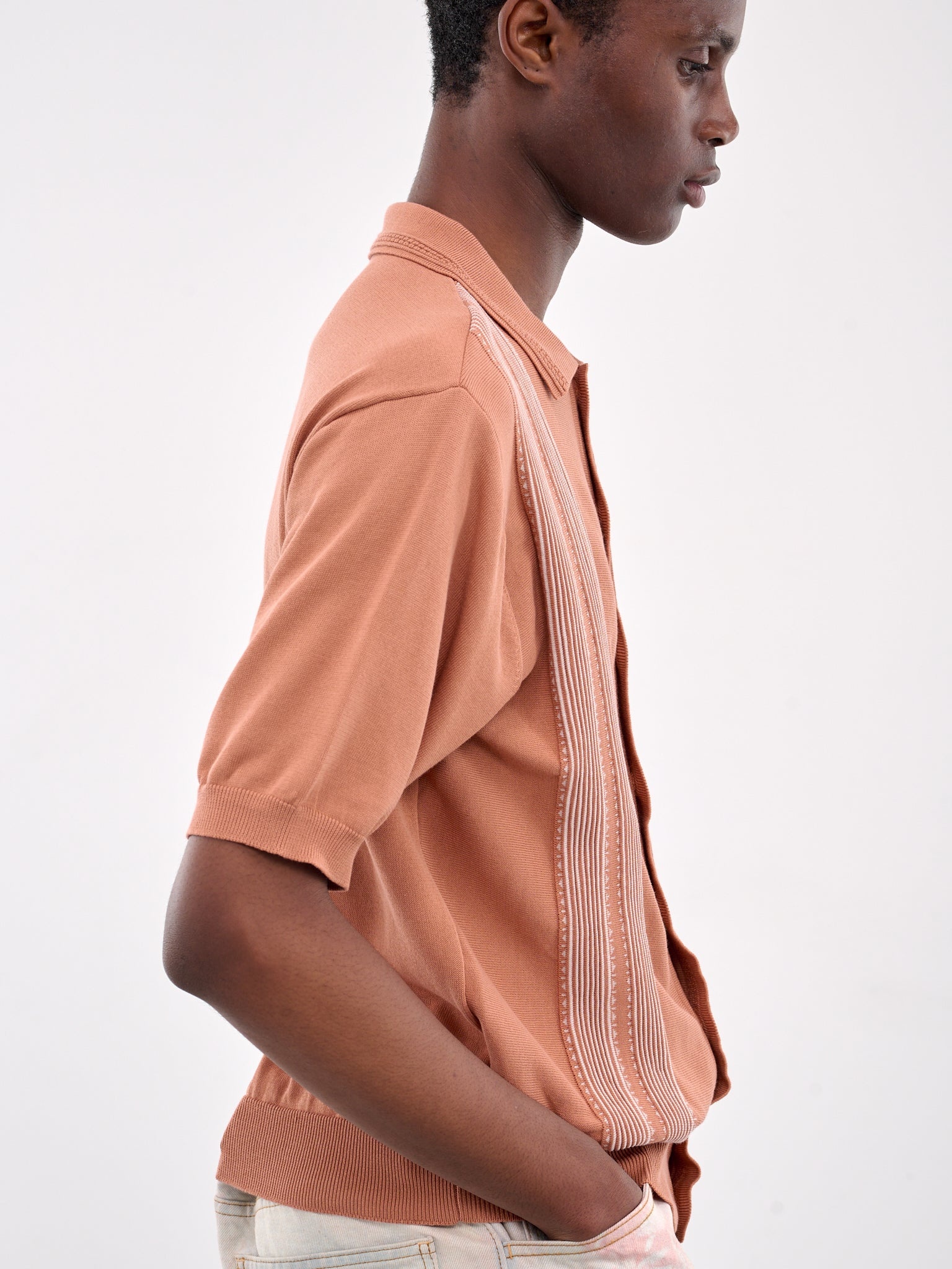 Knit Polo Sweater - 5