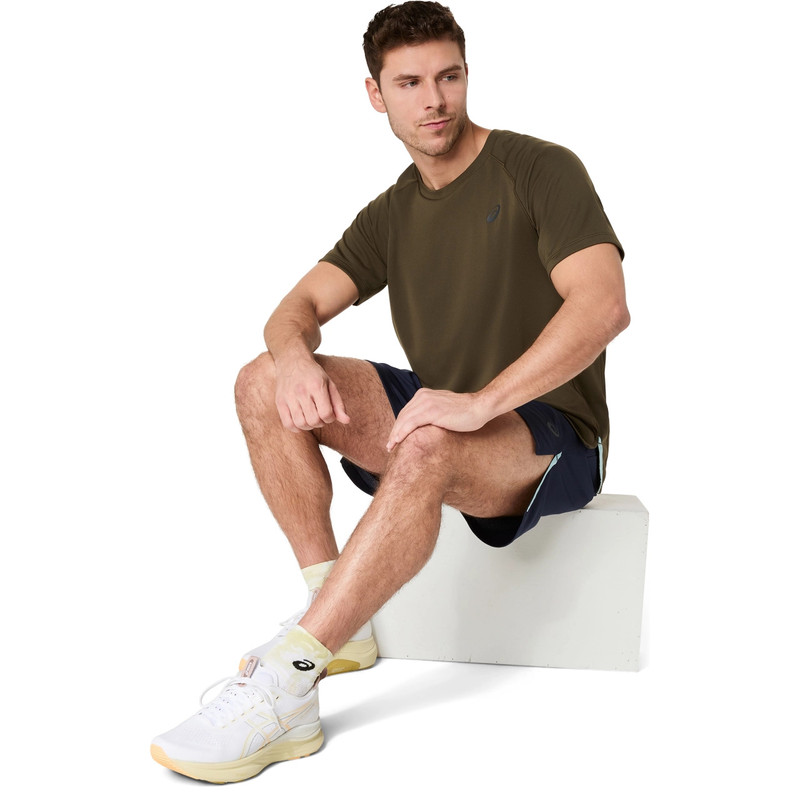 ACTIBREEZE PANEL JACQUARD SHORT SLEEVE TOP 9